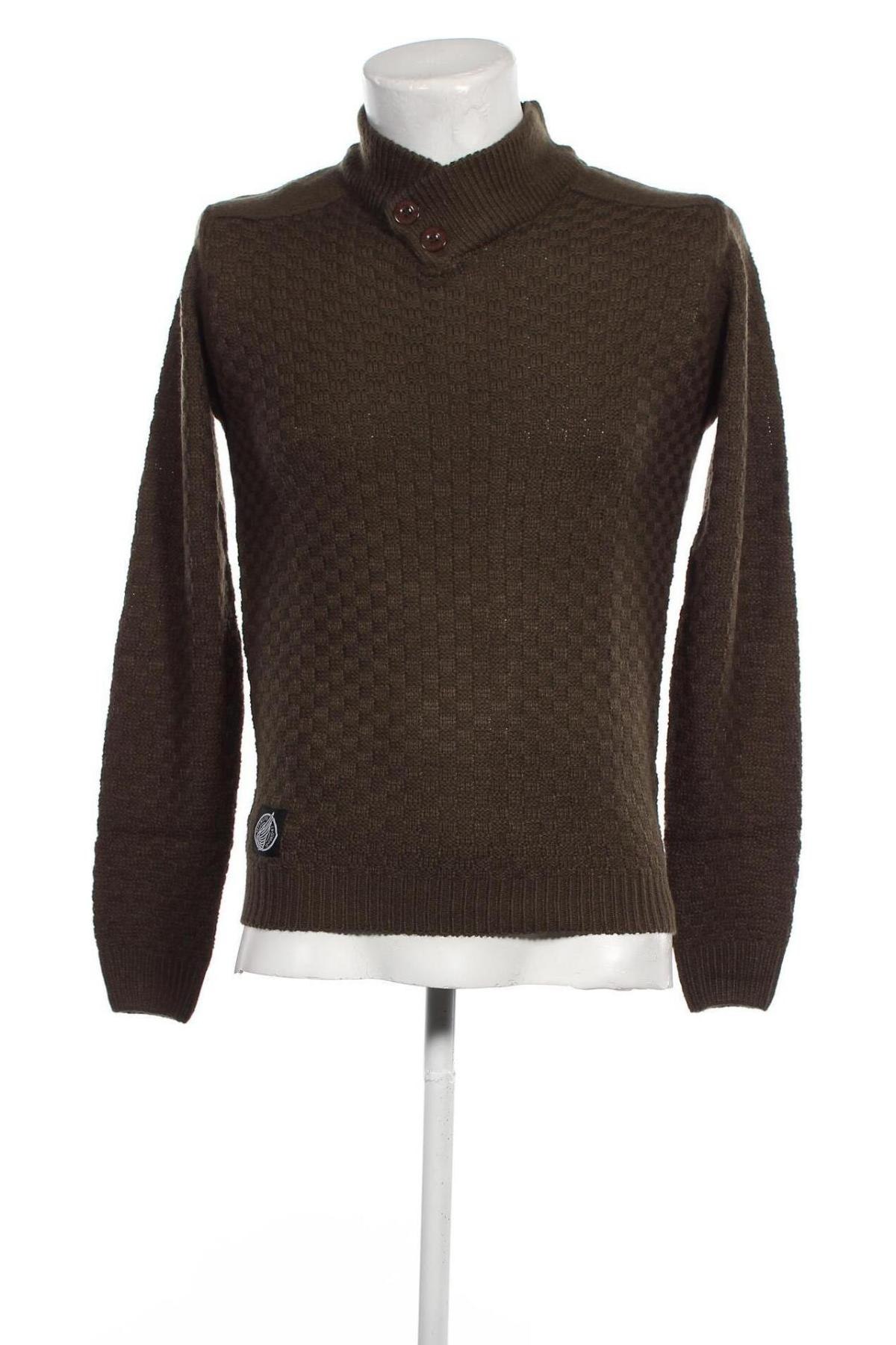 Мъжки пуловер Hopenlife, Размер S, Цвят Зелен, Цена 23,70 лв.