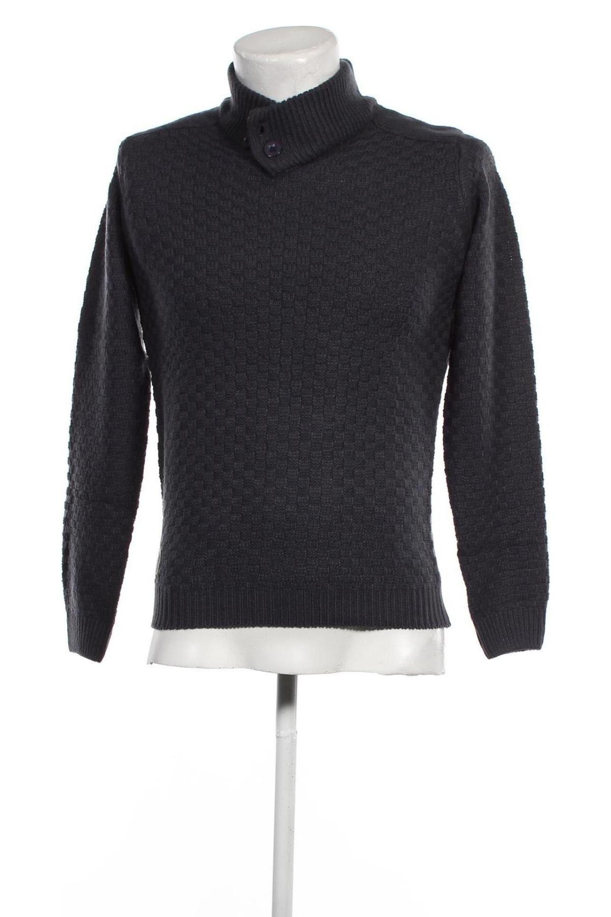 Мъжки пуловер Hopenlife, Размер S, Цвят Сив, Цена 13,43 лв.