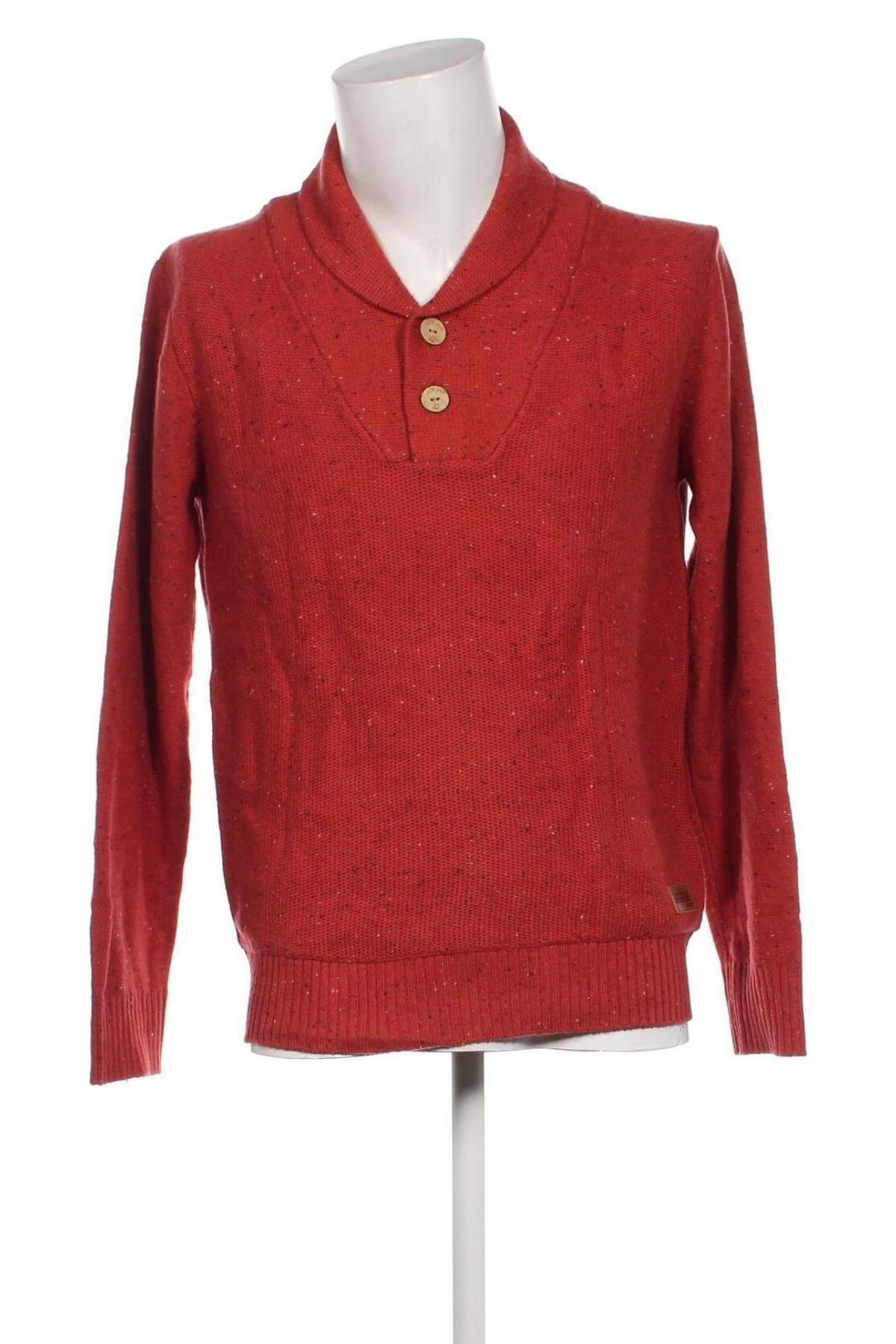Мъжки пуловер Jack & Jones, Размер L, Цвят Червен, Цена 12,00 лв.