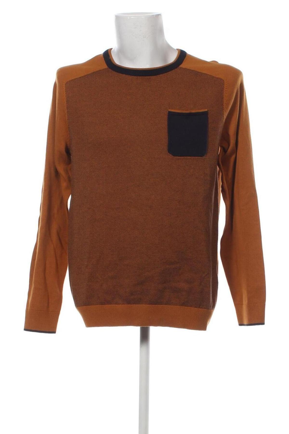 Ανδρικό πουλόβερ Jules, Μέγεθος XL, Χρώμα Καφέ, Τιμή 23,71 €