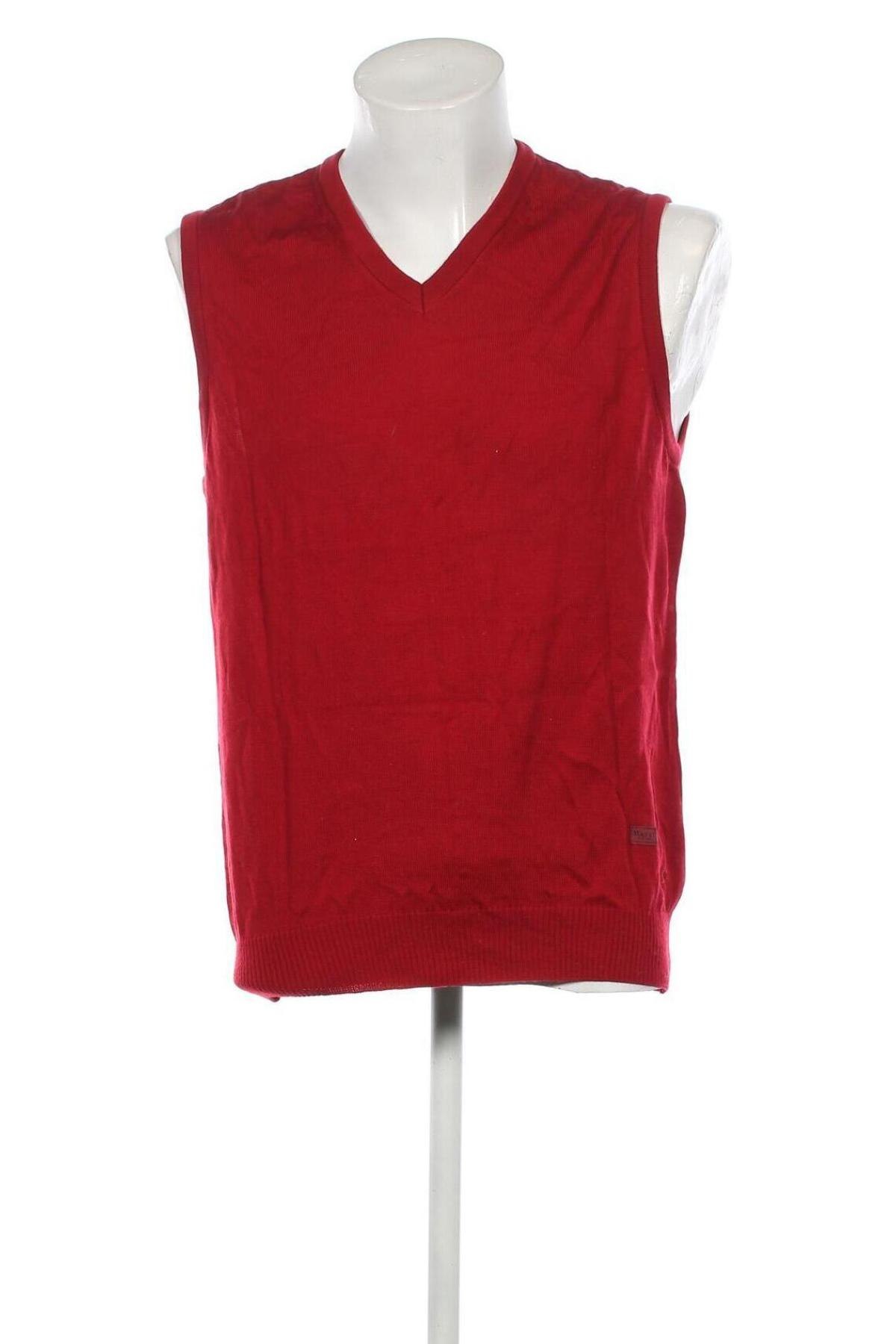 Мъжки пуловер Maerz Muenchen, Размер L, Цвят Червен, Цена 34,68 лв.