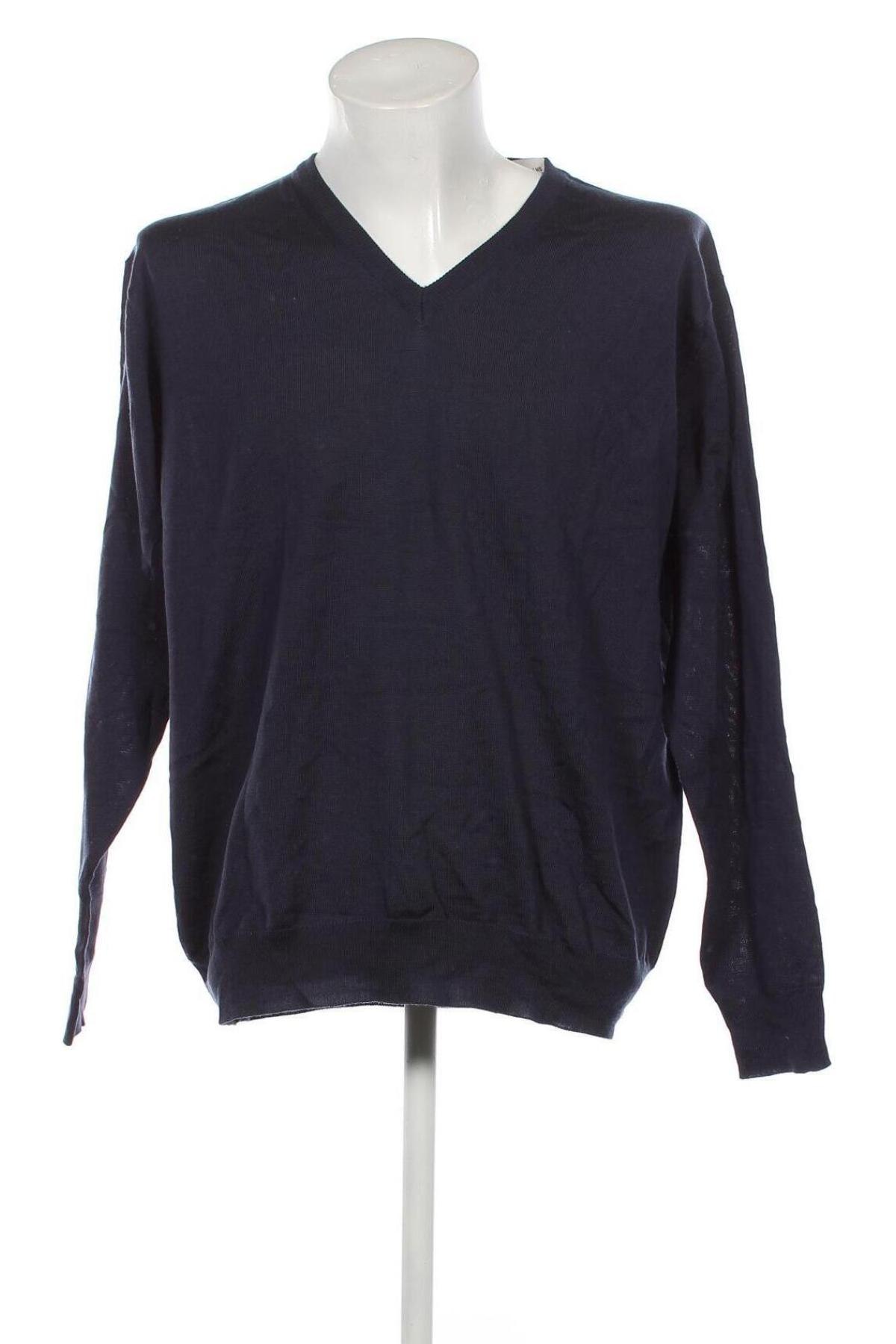Мъжки пуловер Peter Hahn, Размер XL, Цвят Син, Цена 13,20 лв.