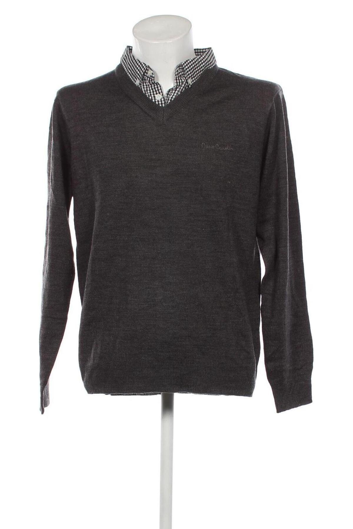 Ανδρικό πουλόβερ Pierre Cardin, Μέγεθος L, Χρώμα Γκρί, Τιμή 10,07 €