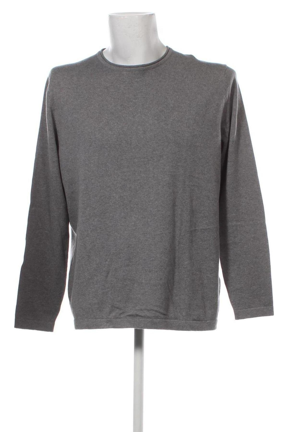 Мъжки пуловер Springfield, Размер XL, Цвят Сив, Цена 68,00 лв.