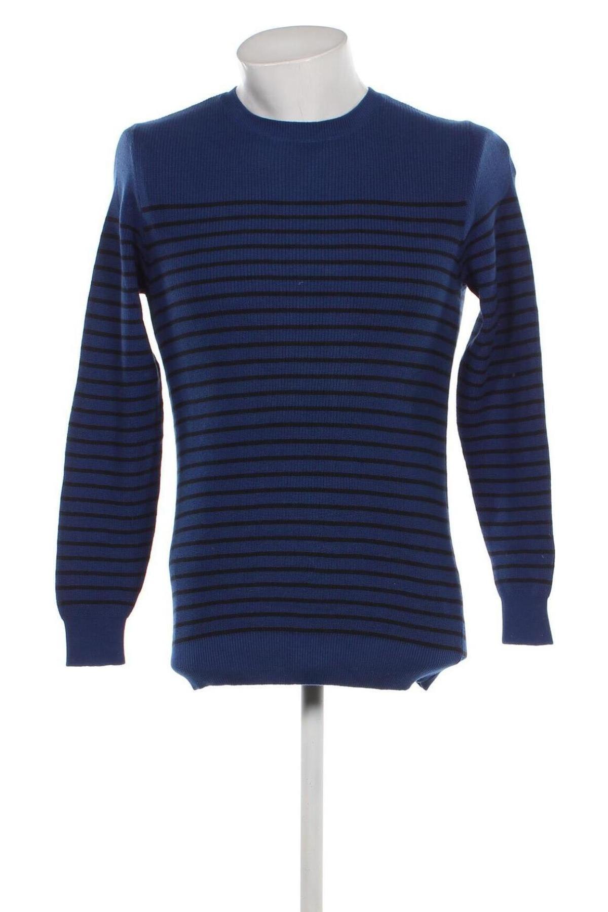 Ανδρικό πουλόβερ Springfield, Μέγεθος S, Χρώμα Μπλέ, Τιμή 35,05 €
