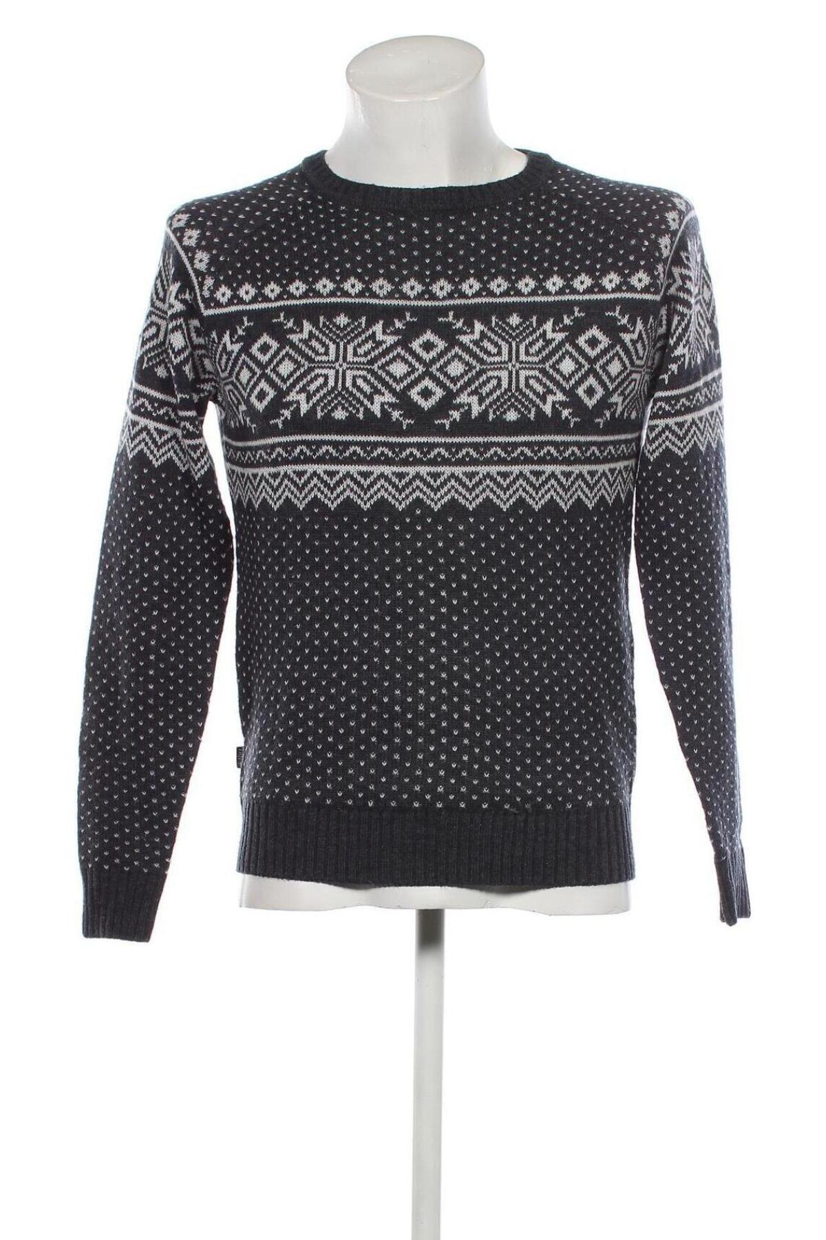 Ανδρικό πουλόβερ Terranova, Μέγεθος M, Χρώμα Γκρί, Τιμή 8,61 €