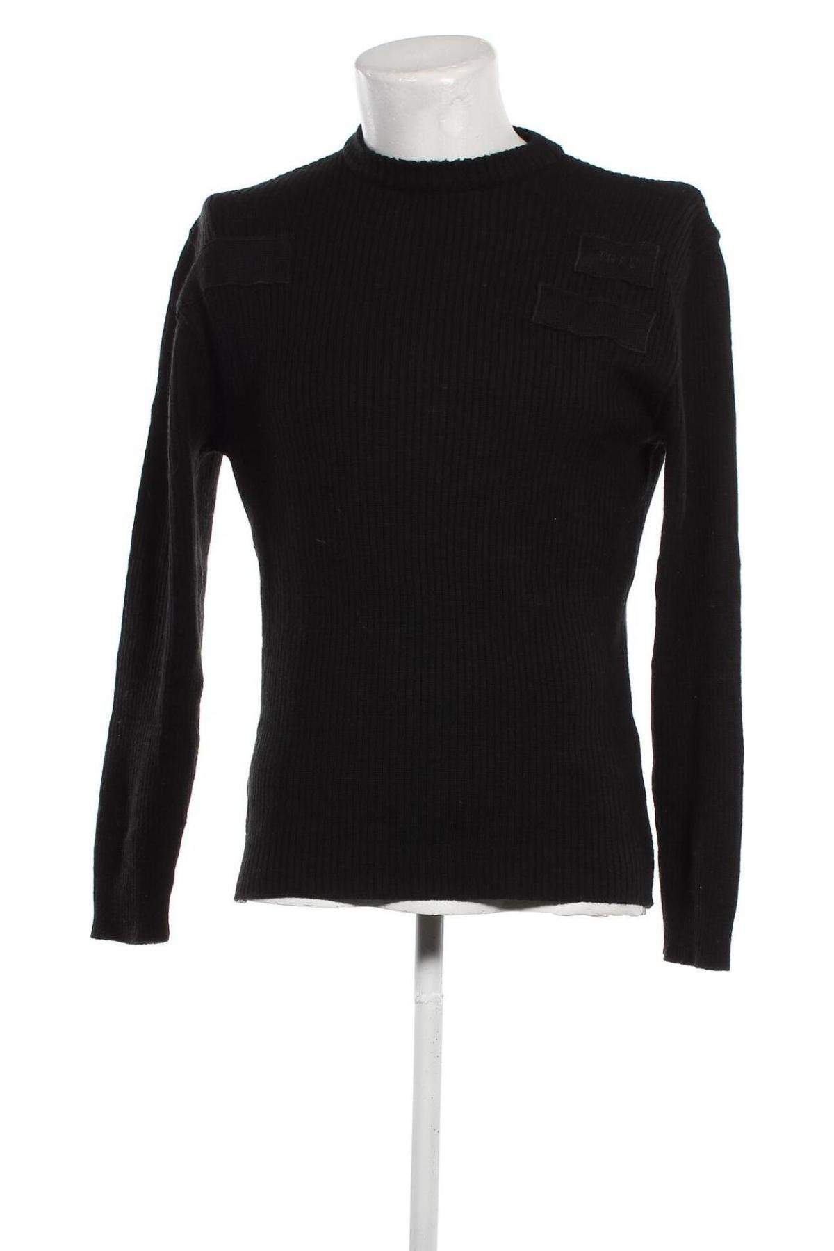 Ανδρικό πουλόβερ Theo Wormland, Μέγεθος M, Χρώμα Μαύρο, Τιμή 4,75 €