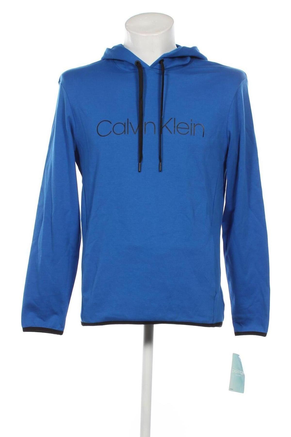 Herren Sweatshirt Calvin Klein, Größe M, Farbe Blau, Preis 77,32 €