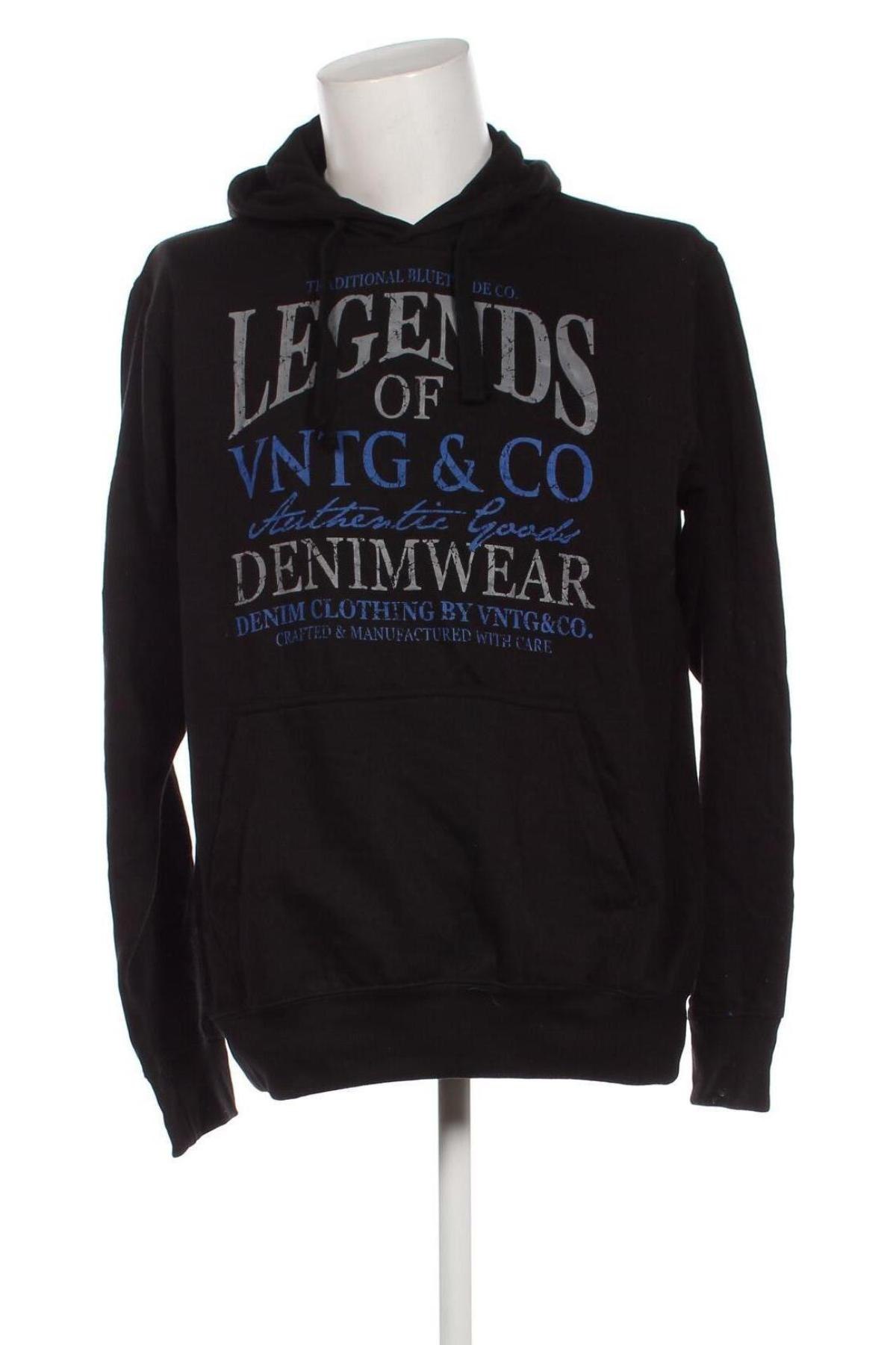 Herren Sweatshirt Identic, Größe XL, Farbe Schwarz, Preis 7,87 €