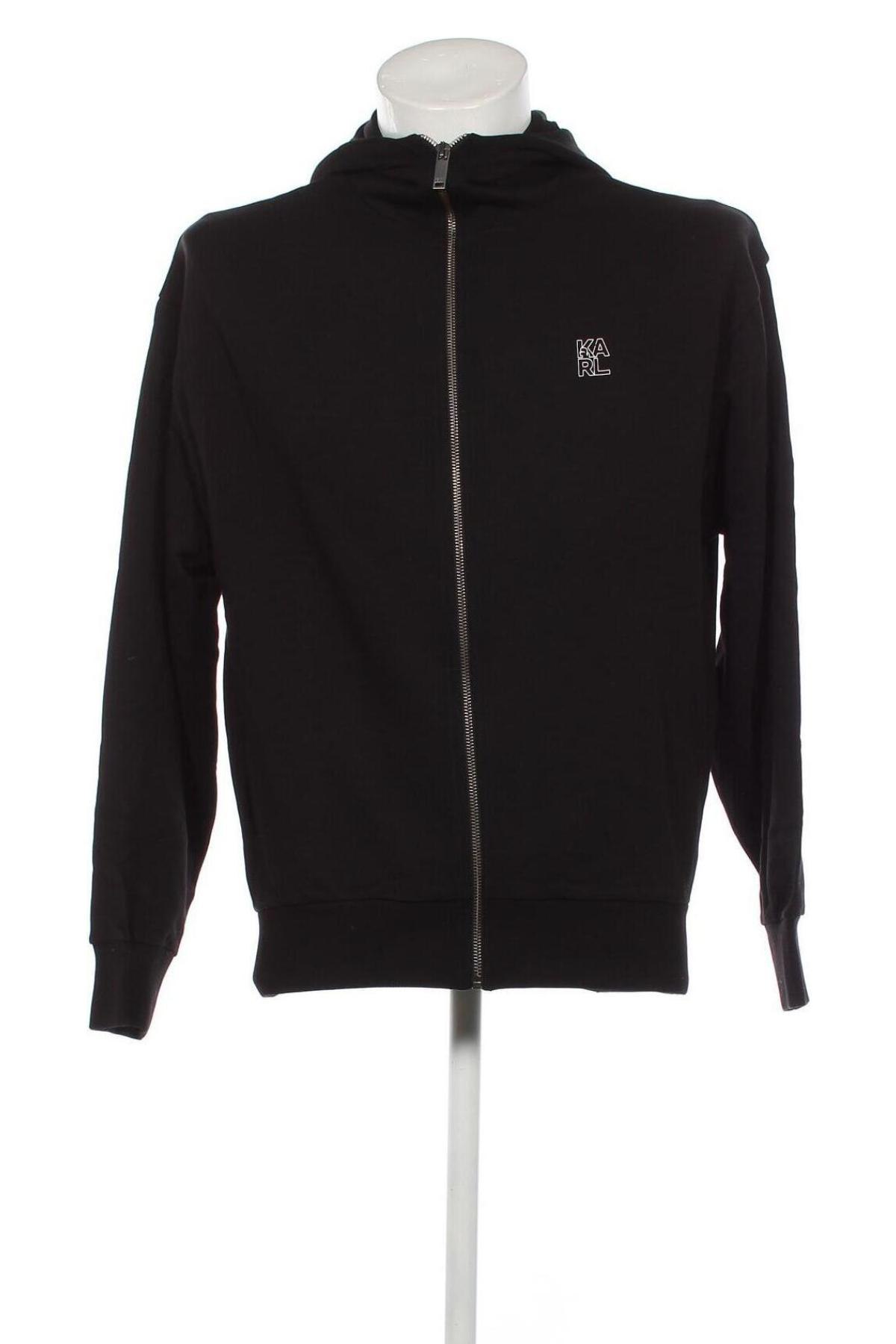 Herren Sweatshirt Karl Lagerfeld, Größe S, Farbe Schwarz, Preis 108,76 €
