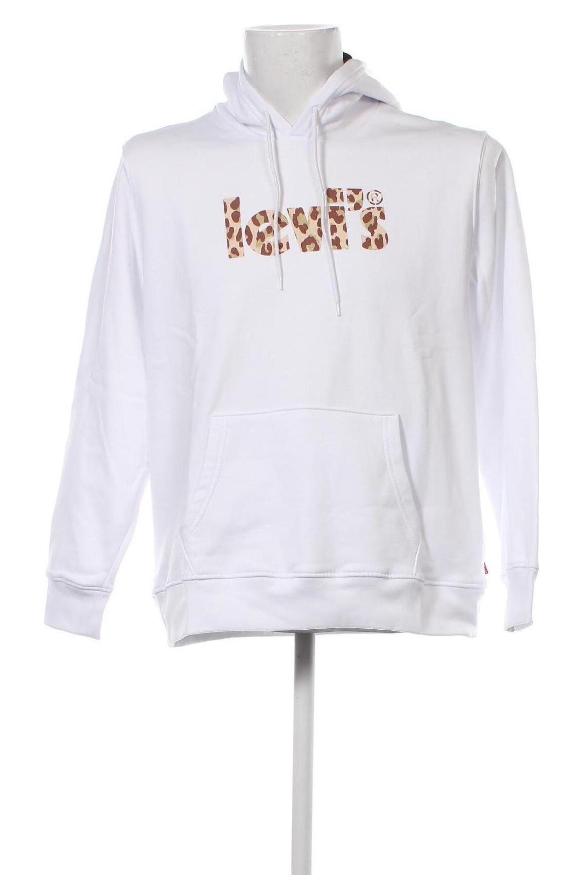Herren Sweatshirt Levi's, Größe L, Farbe Weiß, Preis 41,61 €