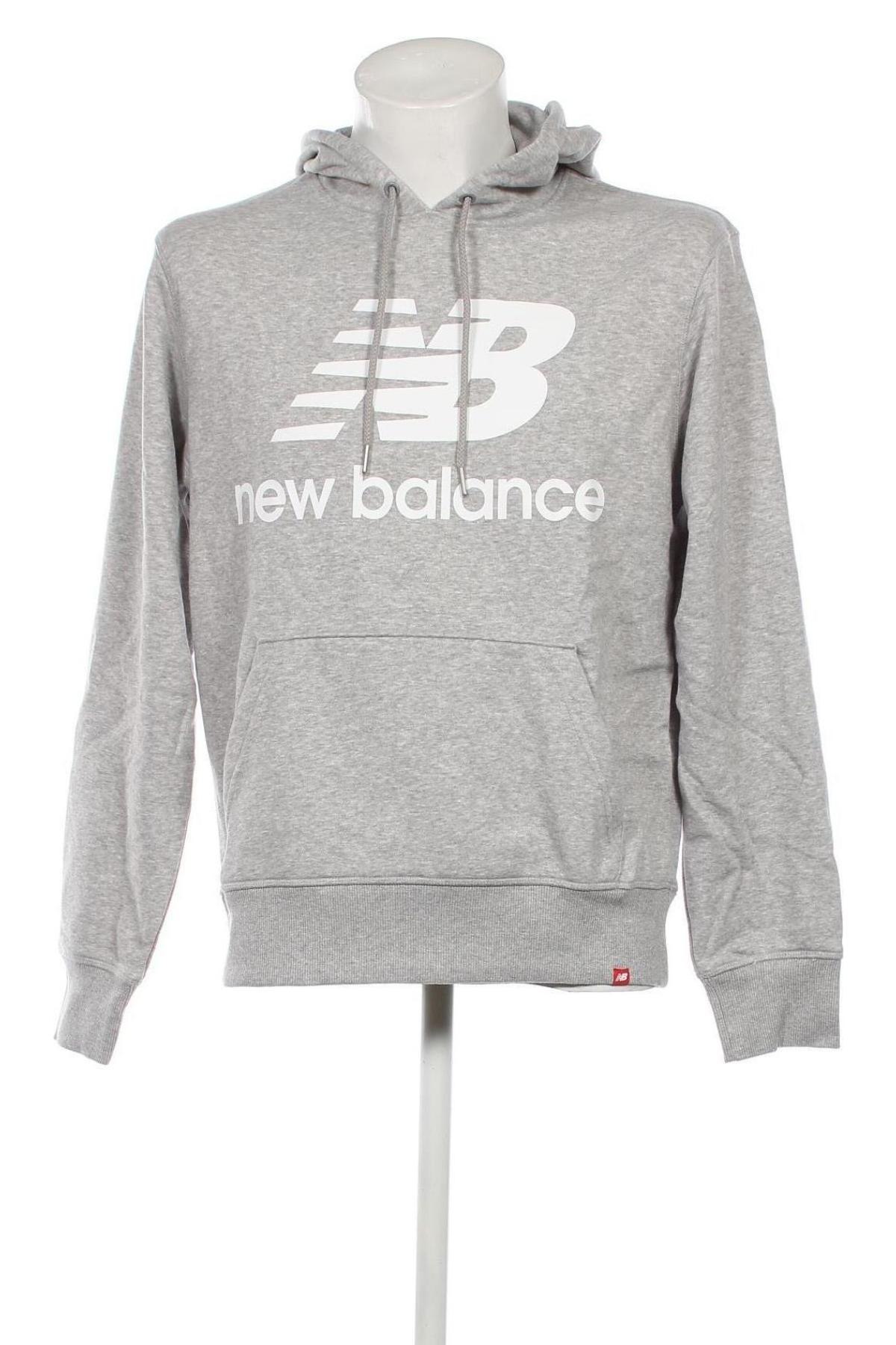 Herren Sweatshirt New Balance, Größe M, Farbe Grau, Preis € 52,47