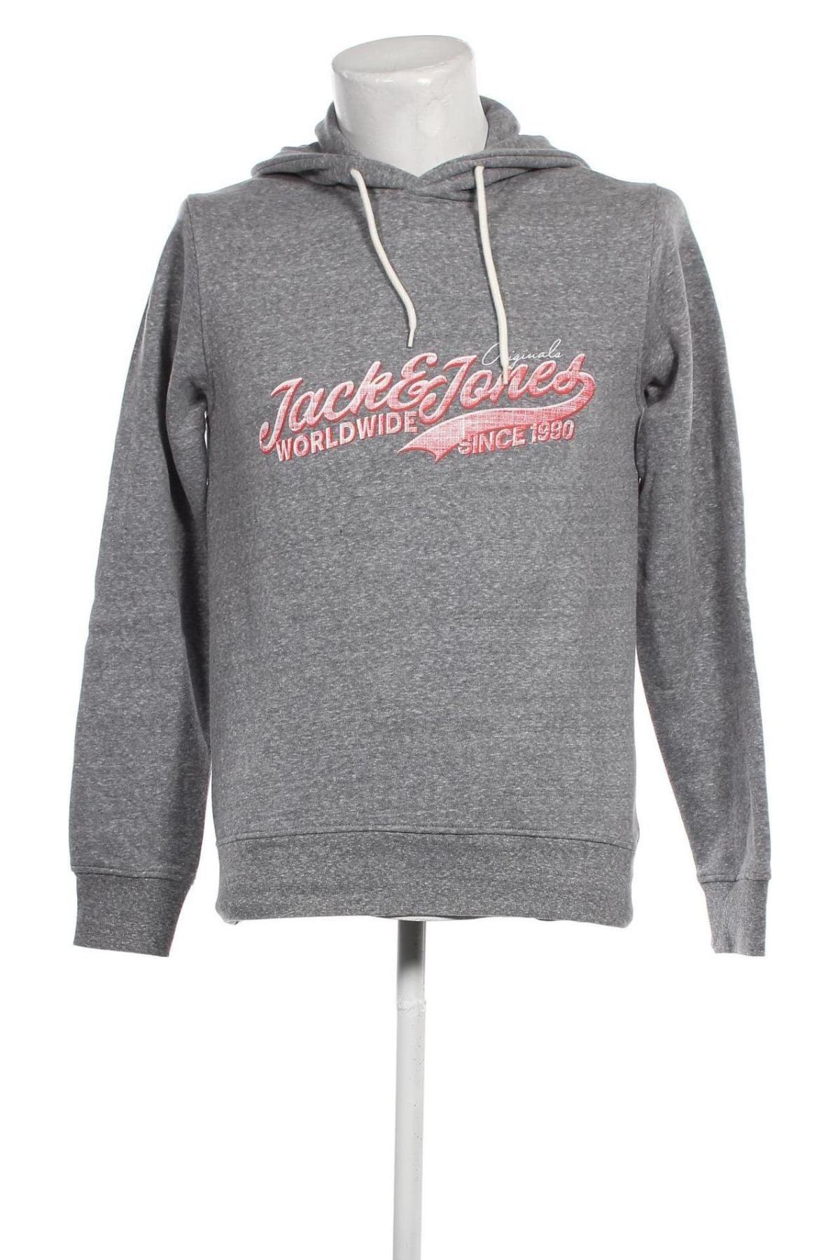 Herren Sweatshirt Originals By Jack & Jones, Größe S, Farbe Grau, Preis 8,35 €