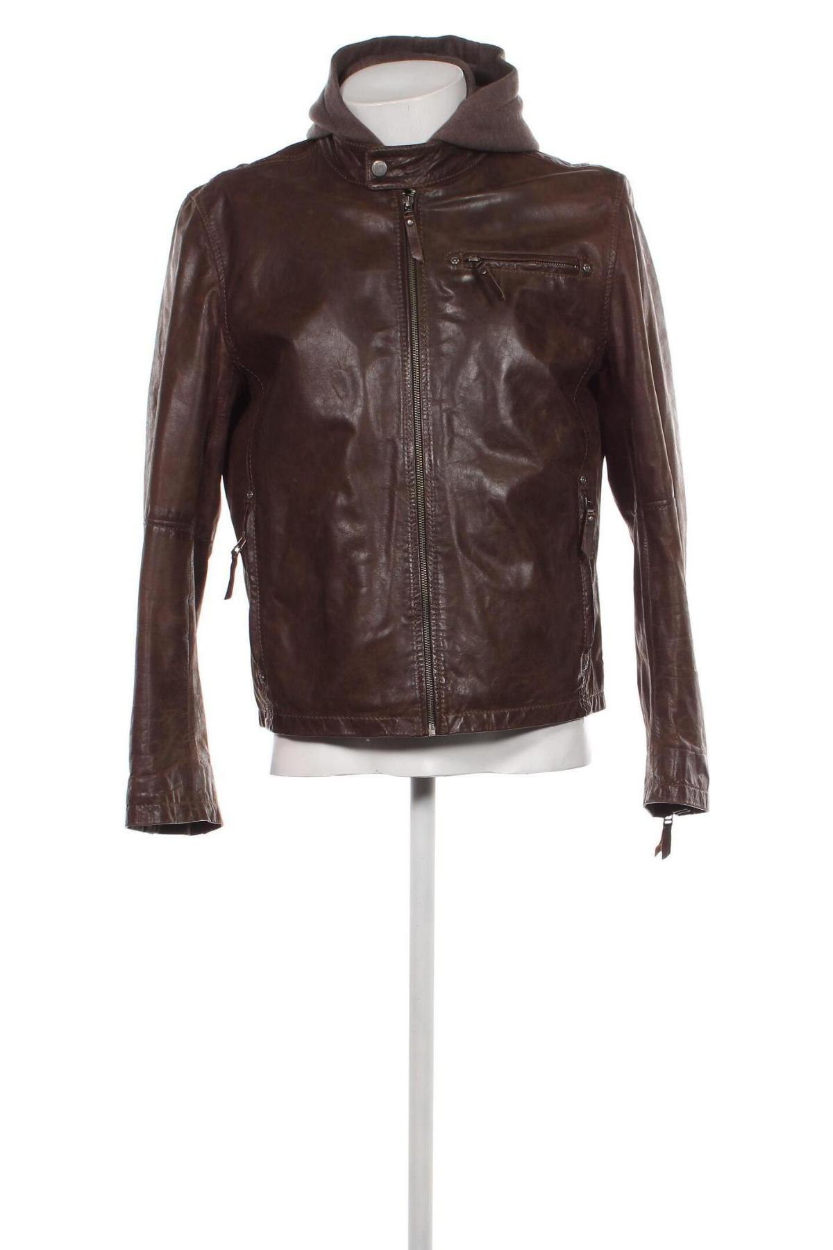 Pánská kožená bunda  Gipsy By Mauritius, Velikost L, Barva Hnědá, Cena  2 567,00 Kč