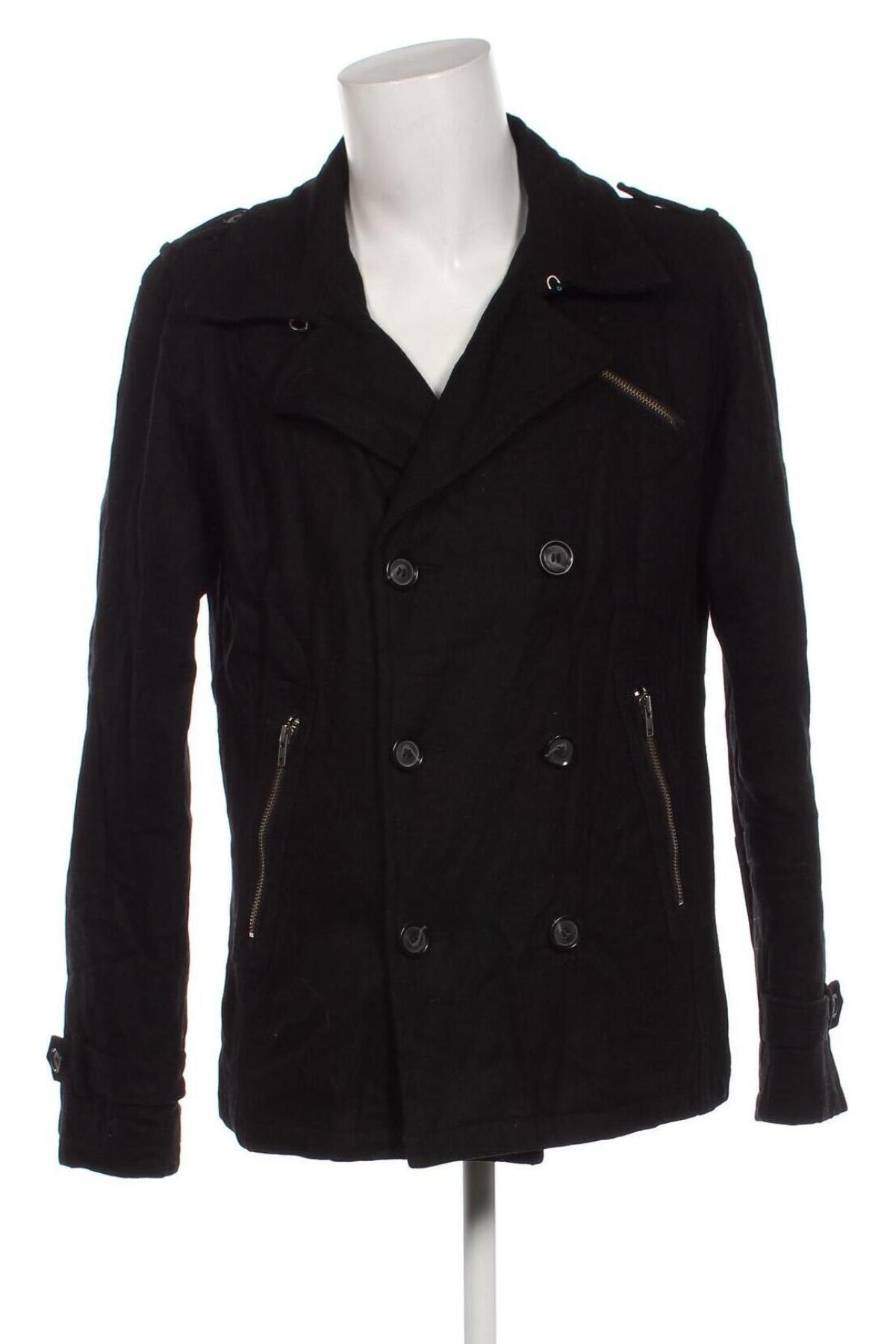 Ανδρικά παλτό, Μέγεθος XL, Χρώμα Μαύρο, Τιμή 33,10 €