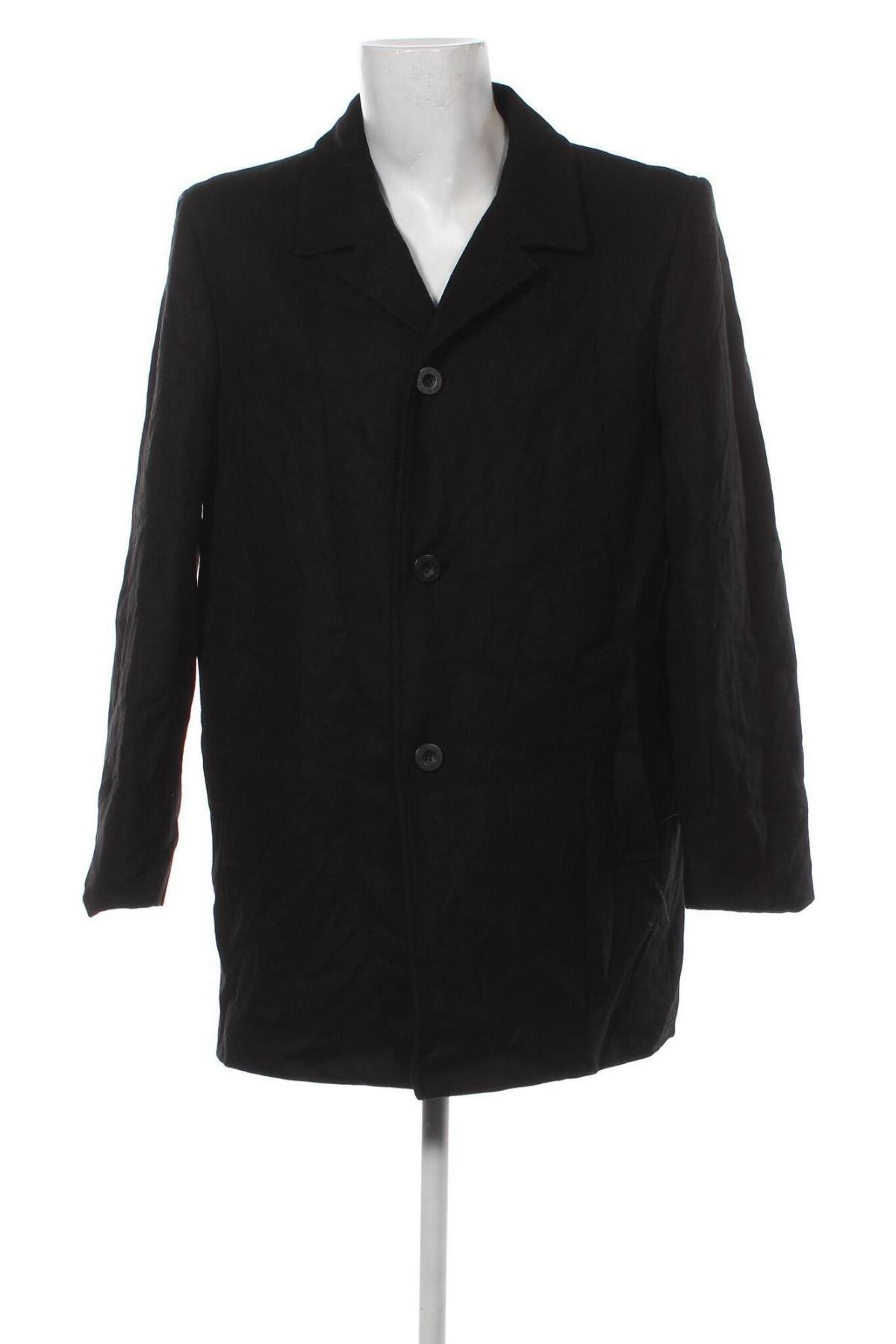 Мъжко палто, Размер XL, Цвят Черен, Цена 16,05 лв.
