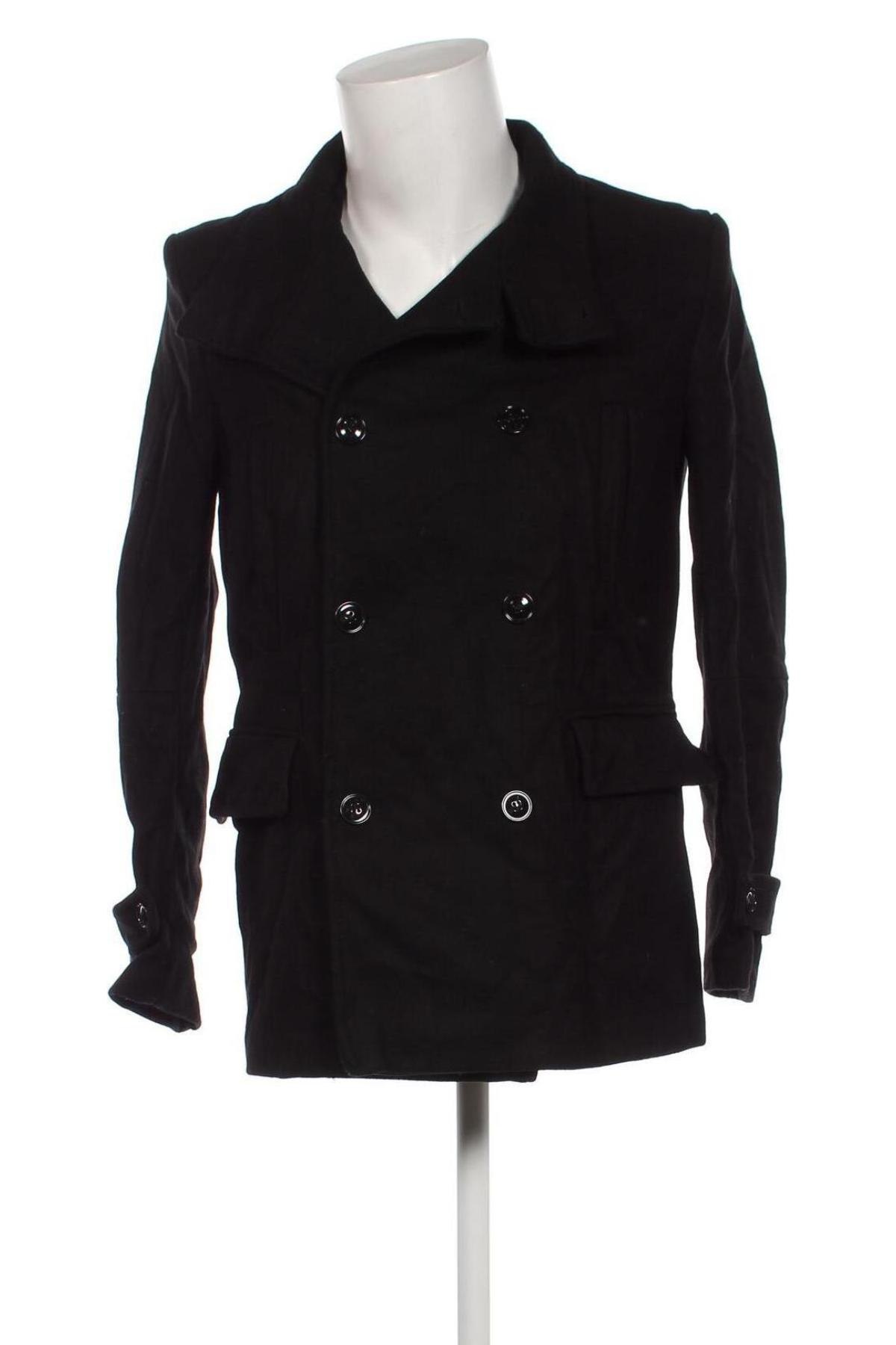 Pánsky kabát  H&M, Veľkosť M, Farba Čierna, Cena  18,20 €