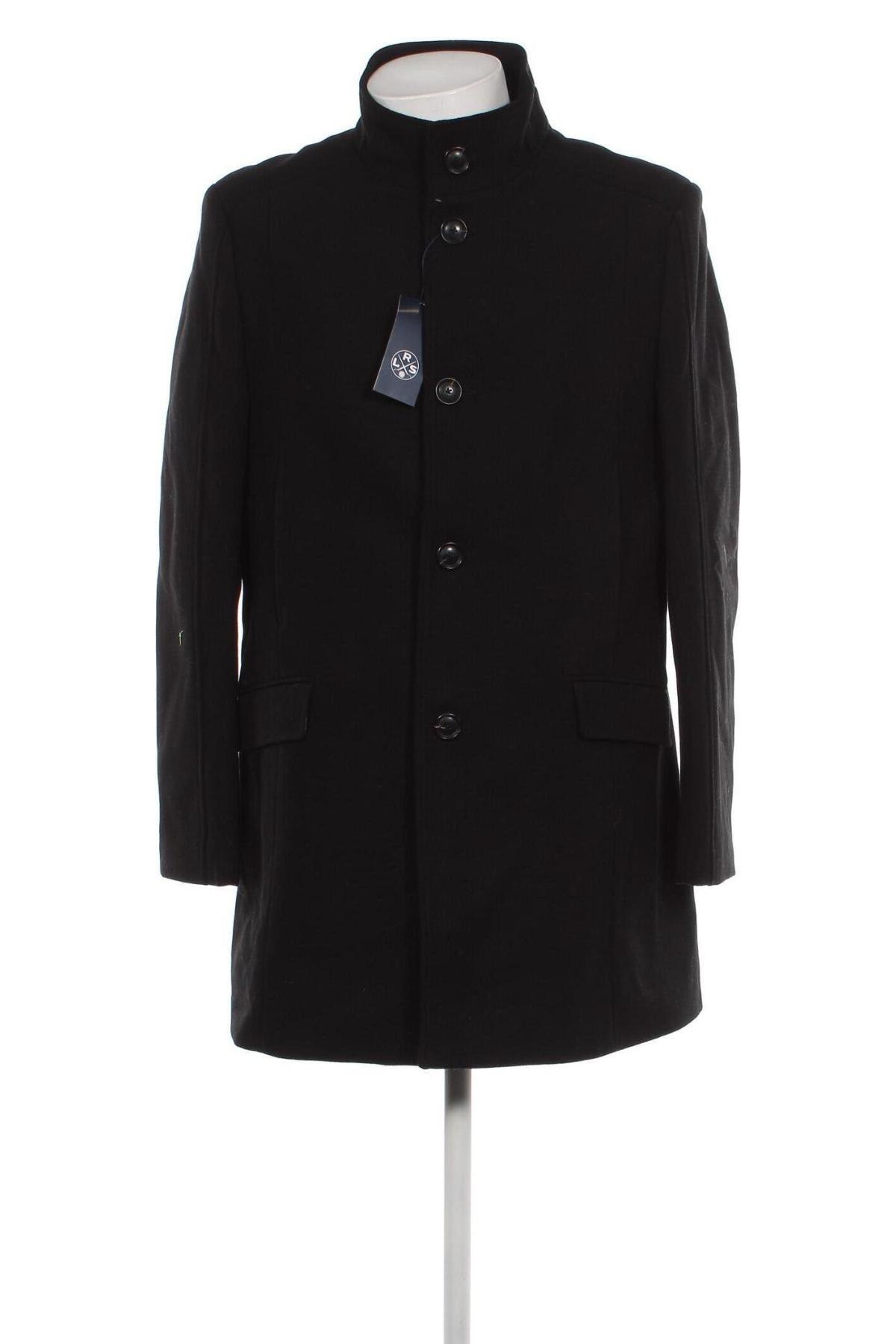 Pánský kabát  Lerros, Velikost L, Barva Černá, Cena  3 899,00 Kč