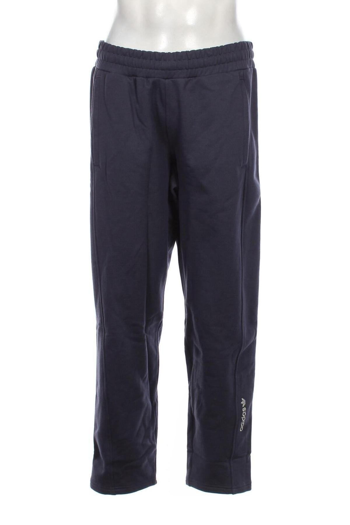 Pantaloni trening de bărbați Adidas Originals, Mărime L, Culoare Albastru, Preț 165,98 Lei