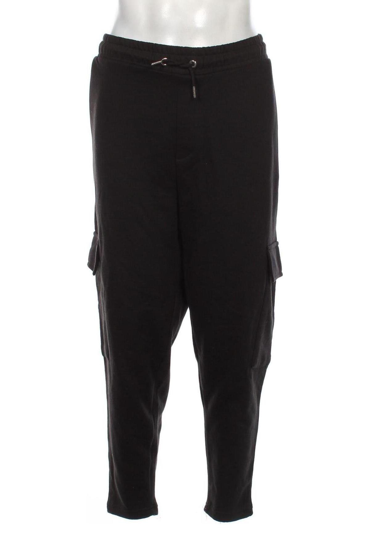 Pantaloni trening de bărbați Burton of London, Mărime L, Culoare Negru, Preț 190,79 Lei