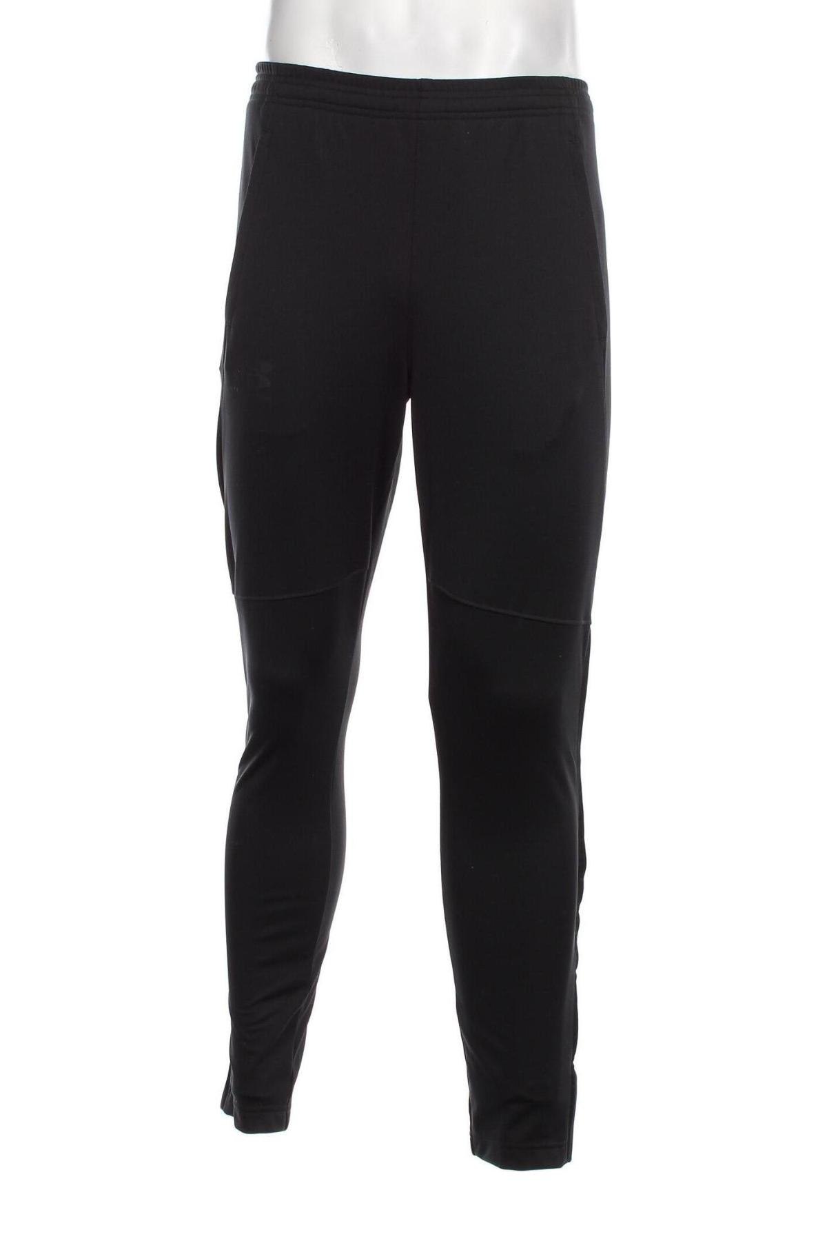 Pantaloni trening de bărbați Under Armour, Mărime M, Culoare Negru, Preț 257,56 Lei