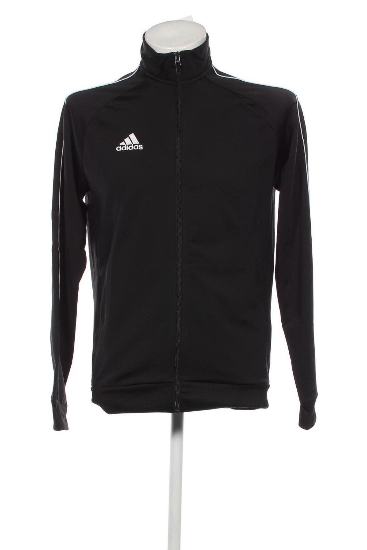 Ανδρική αθλητική ζακέτα Adidas, Μέγεθος M, Χρώμα Μαύρο, Τιμή 55,60 €