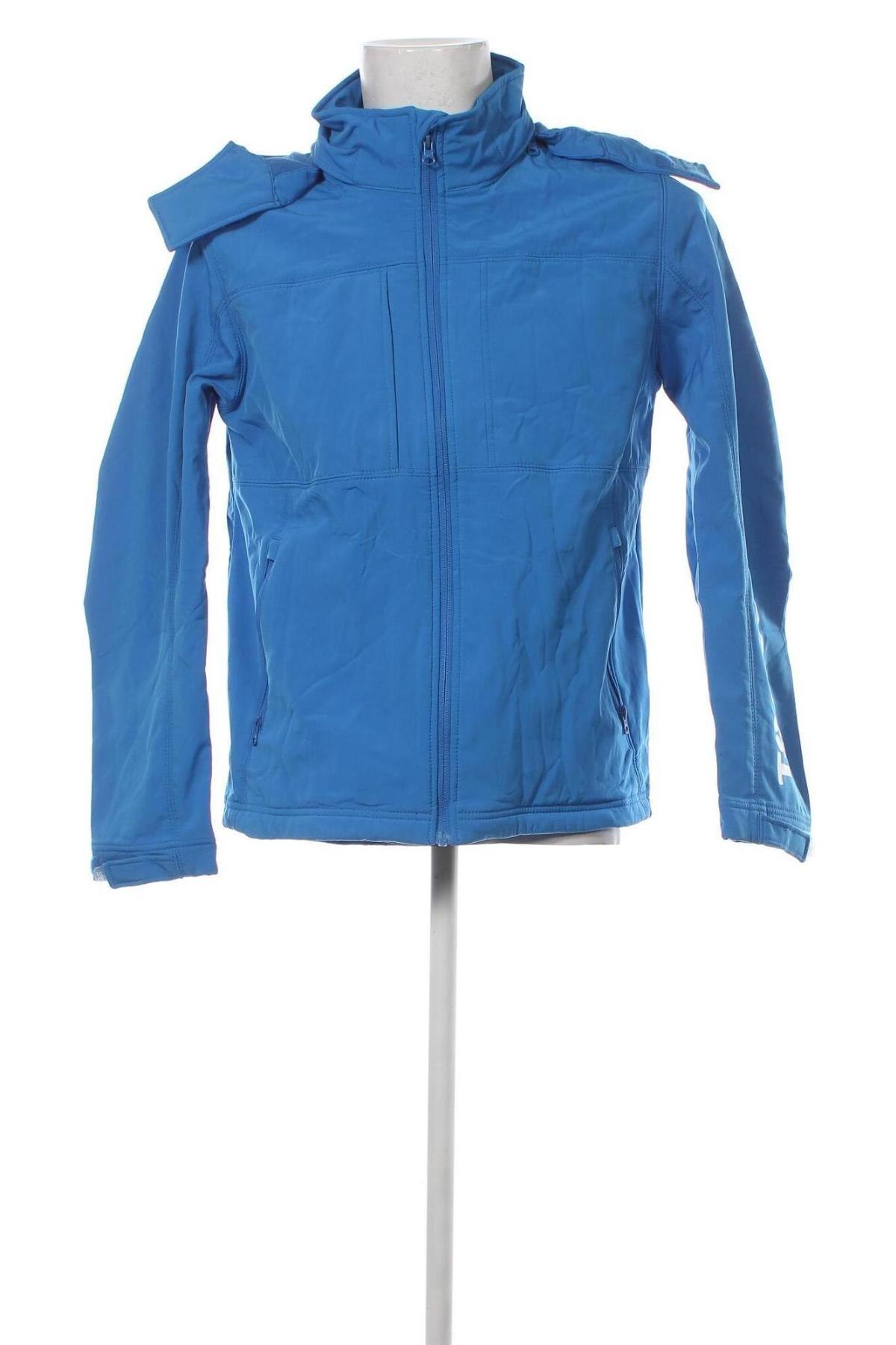Ανδρικό αθλητικό μπουφάν B&C Collection, Μέγεθος L, Χρώμα Μπλέ, Τιμή 6,81 €