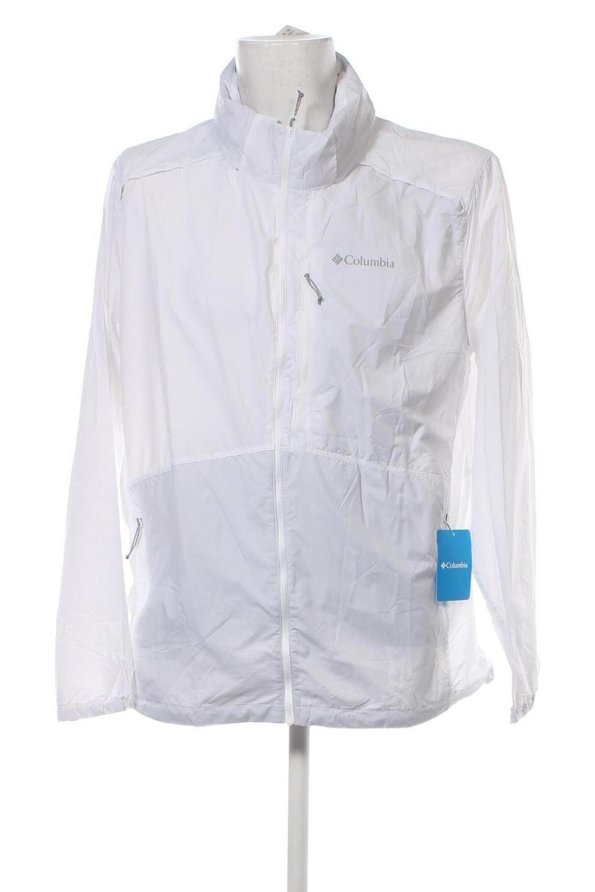 Ανδρικό αθλητικό μπουφάν Columbia, Μέγεθος XL, Χρώμα Λευκό, Τιμή 37,24 €