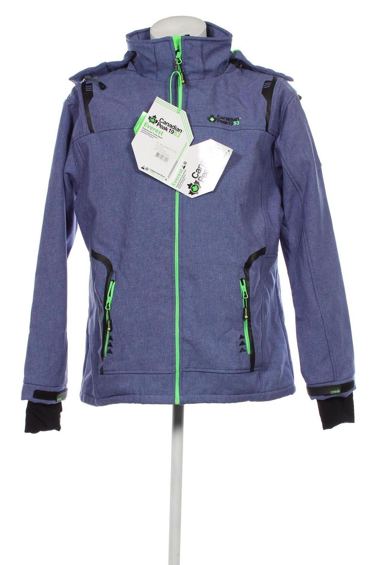 Γυναικείο μπουφάν αθλητικό Canadian Peak, Μέγεθος XXL, Χρώμα Μπλέ, Τιμή 83,07 €
