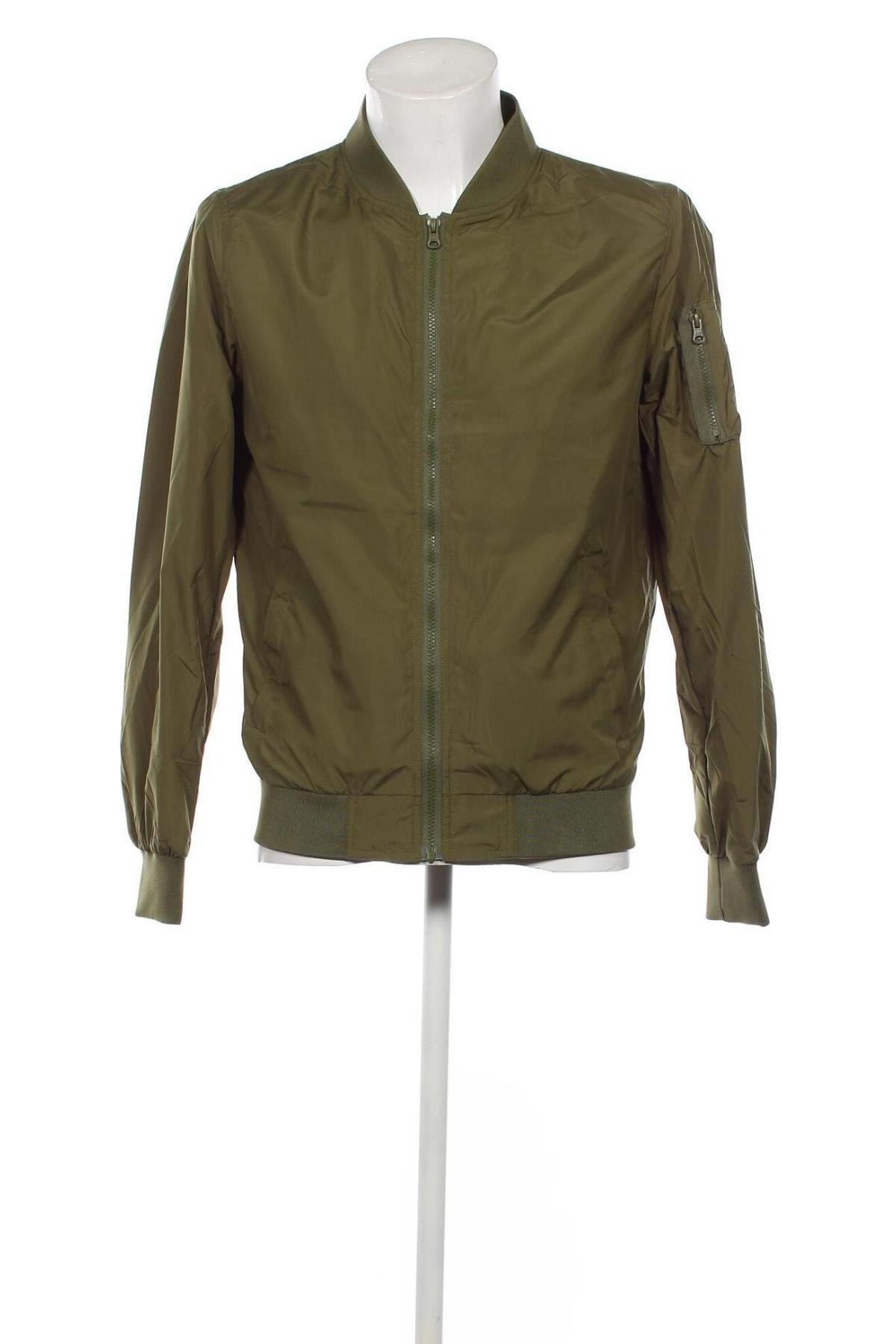 Herrenjacke Urban Classics, Größe M, Farbe Grün, Preis 17,14 €