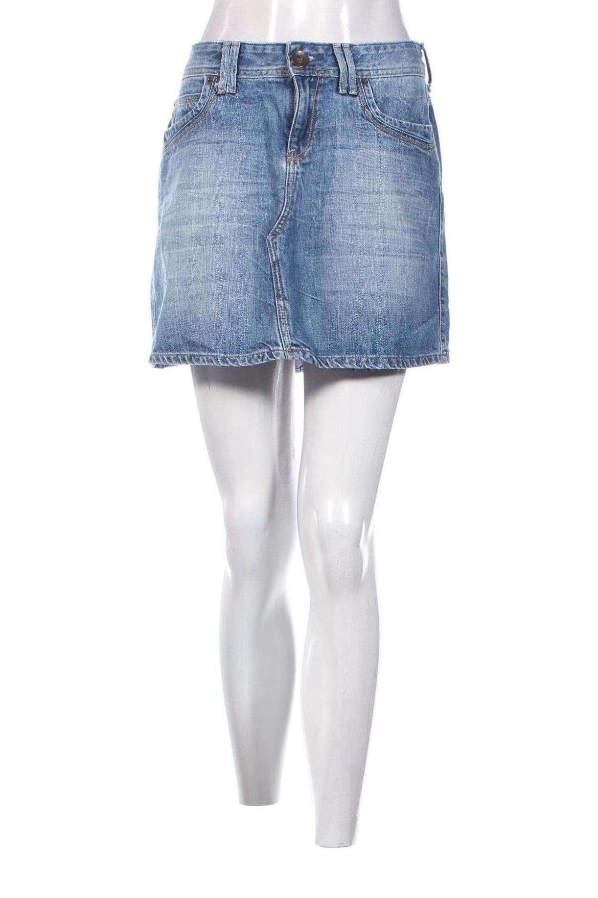 Sukně Cross Jeans, Velikost M, Barva Modrá, Cena  376,00 Kč