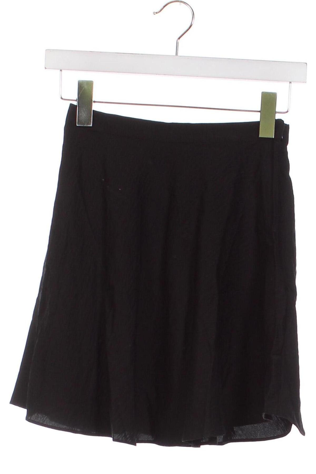 Fustă Edited, Mărime XS, Culoare Negru, Preț 25,76 Lei