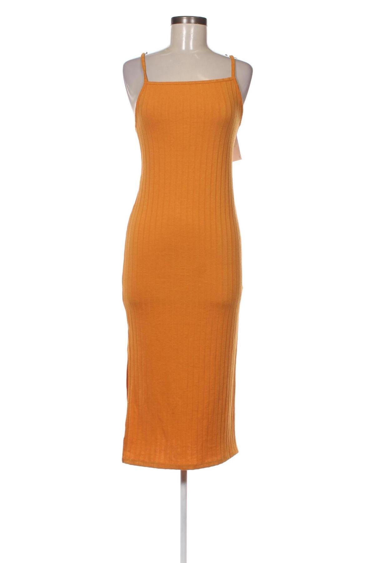 Šaty  Bershka, Veľkosť XS, Farba Oranžová, Cena  9,48 €