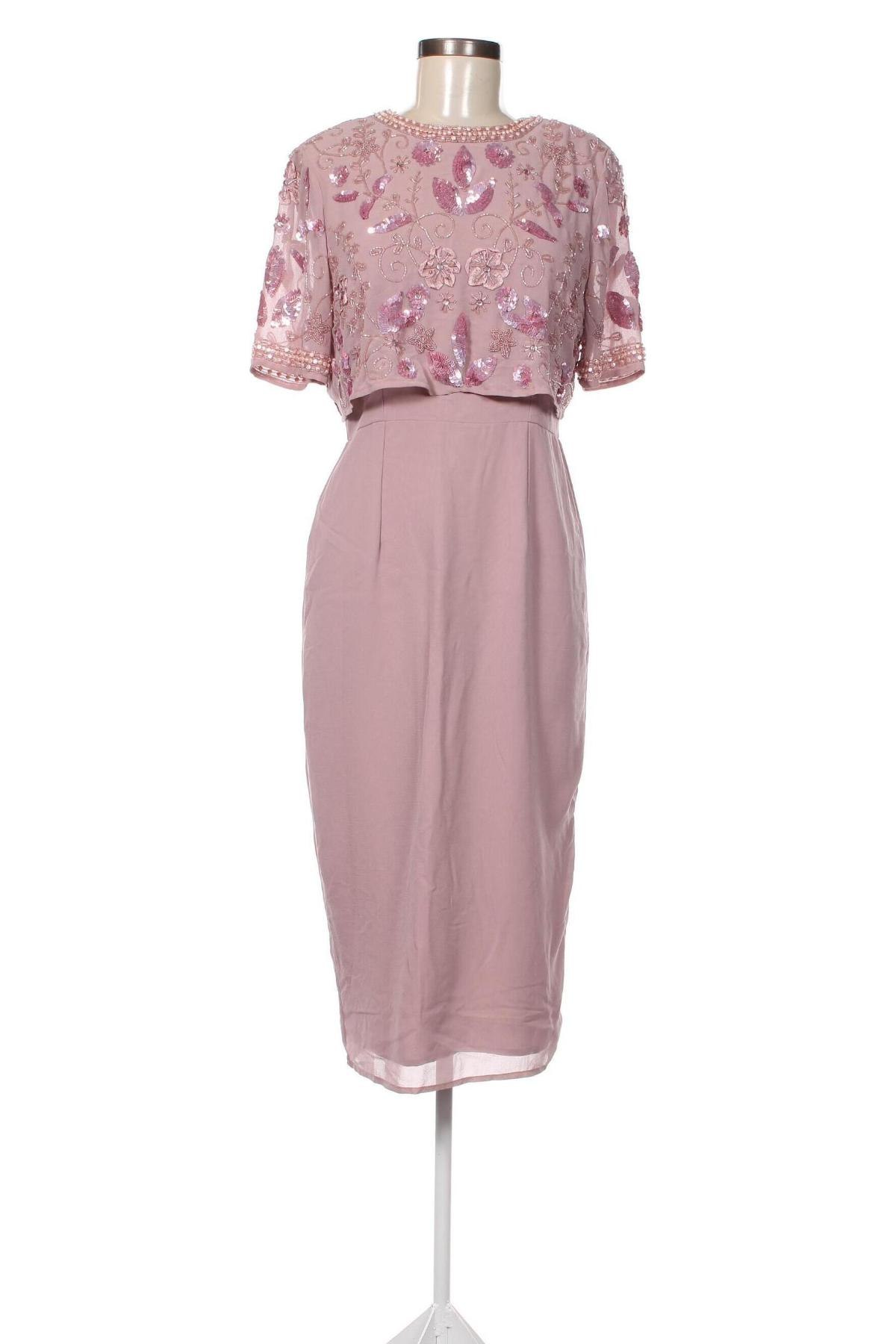 Šaty  Frock And Frill, Velikost M, Barva Popelavě růžová, Cena  1 313,00 Kč