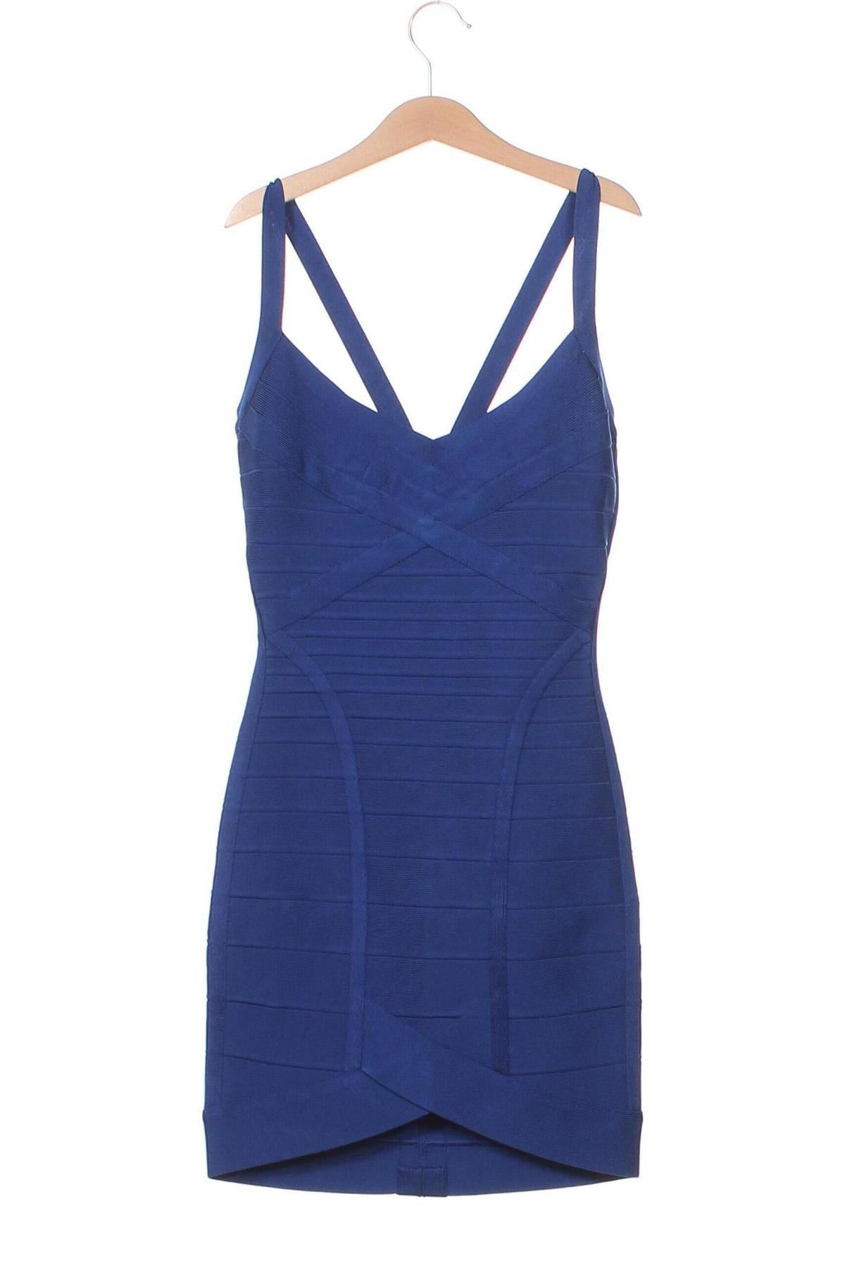 Šaty  Herve Leger, Veľkosť XS, Farba Modrá, Cena  720,55 €