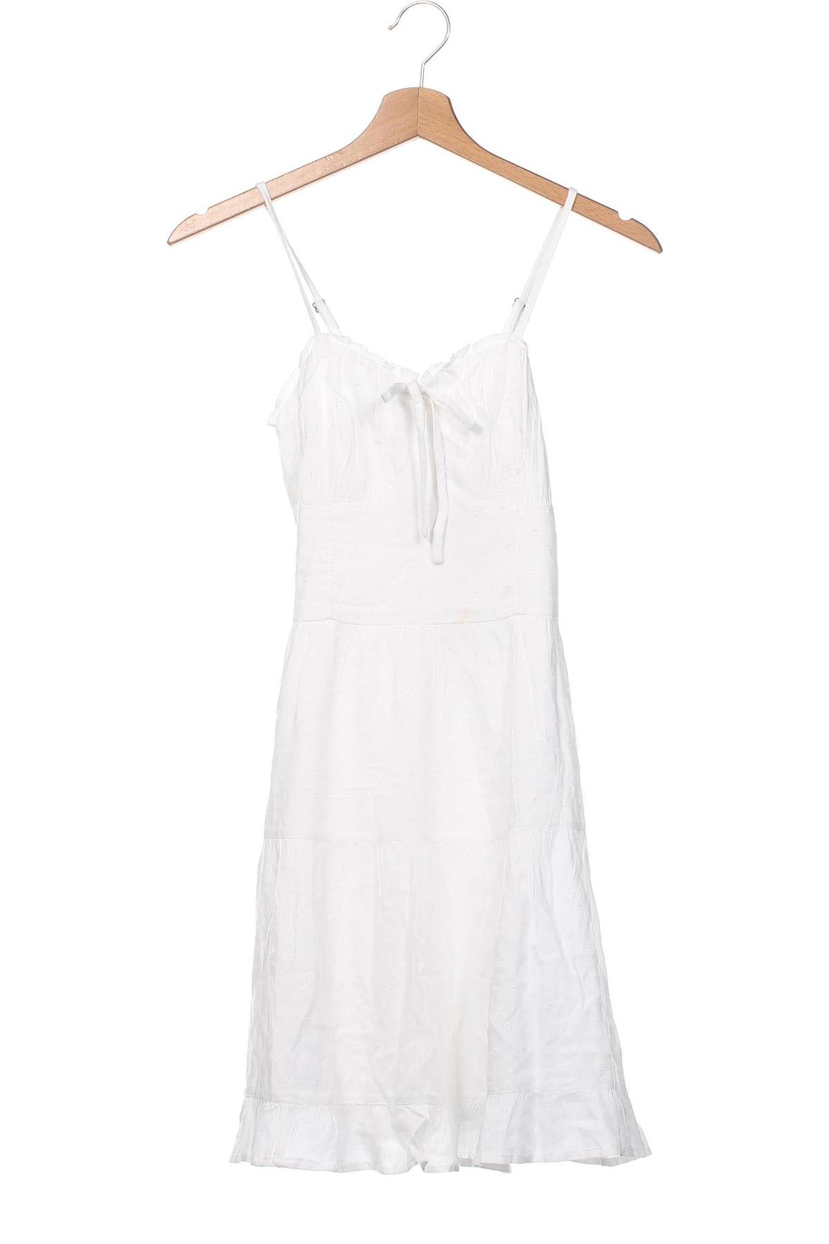 Φόρεμα Hollister, Μέγεθος XS, Χρώμα Λευκό, Τιμή 10,52 €