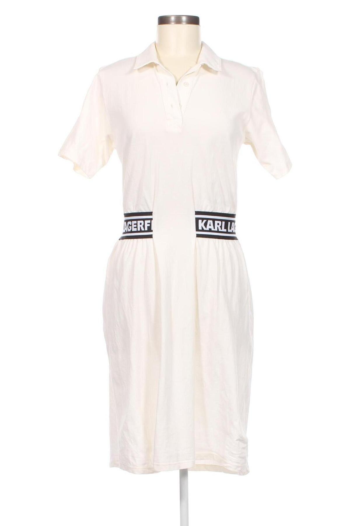 Kleid Karl Lagerfeld, Größe M, Farbe Ecru, Preis € 180,93