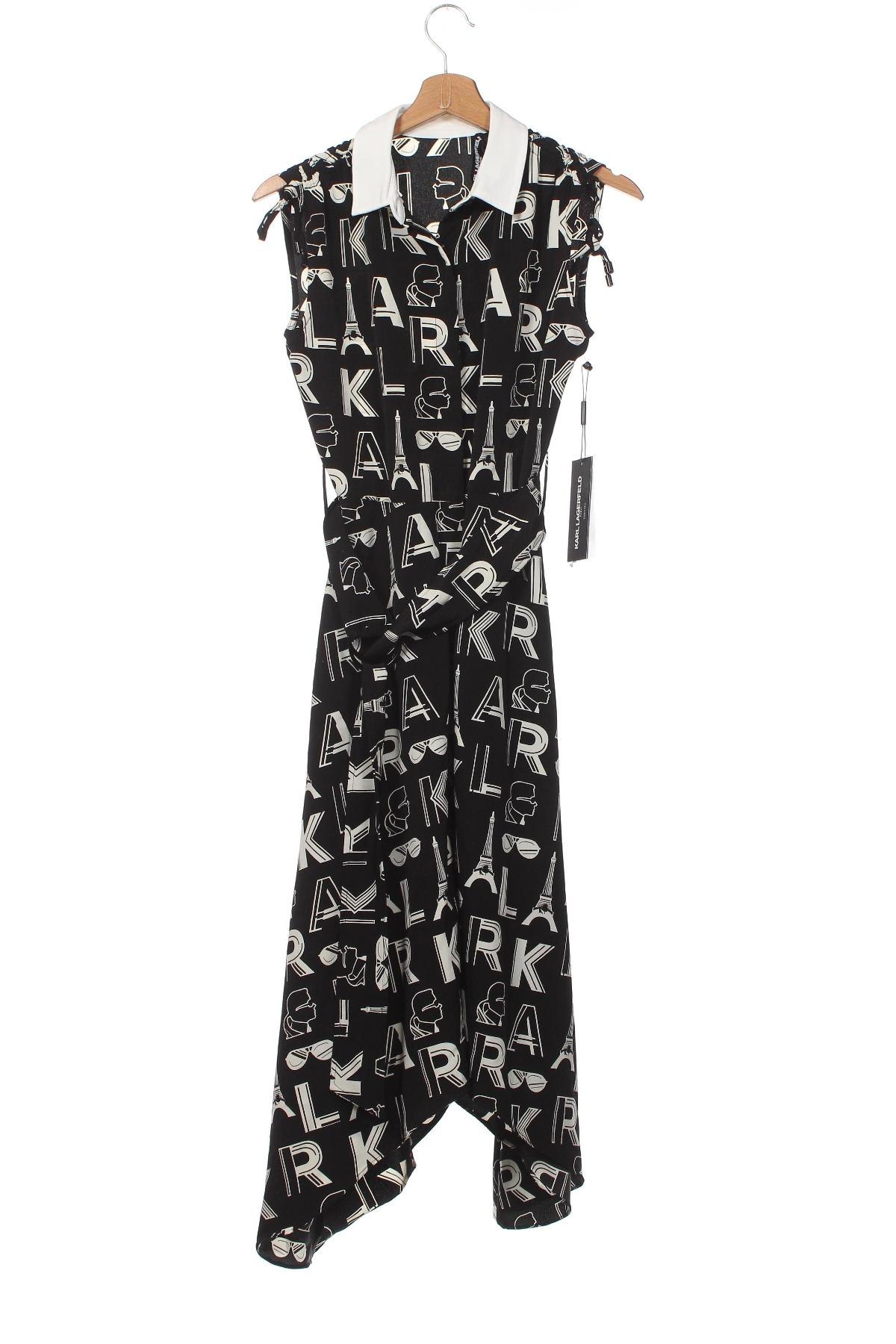 Šaty  Karl Lagerfeld, Veľkosť XS, Farba Čierna, Cena  171,88 €