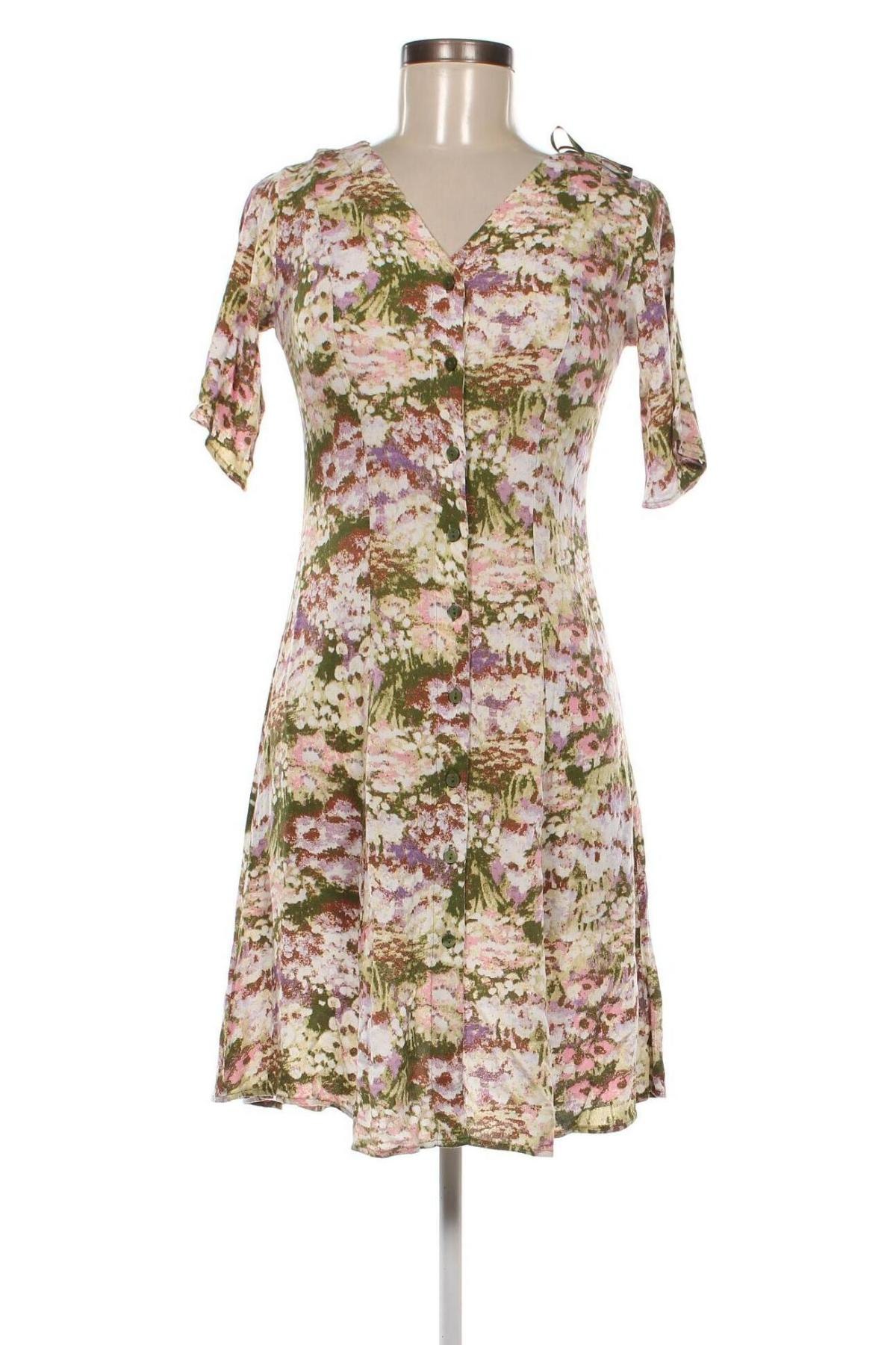 Kleid Monki, Größe XS, Farbe Mehrfarbig, Preis 8,08 €