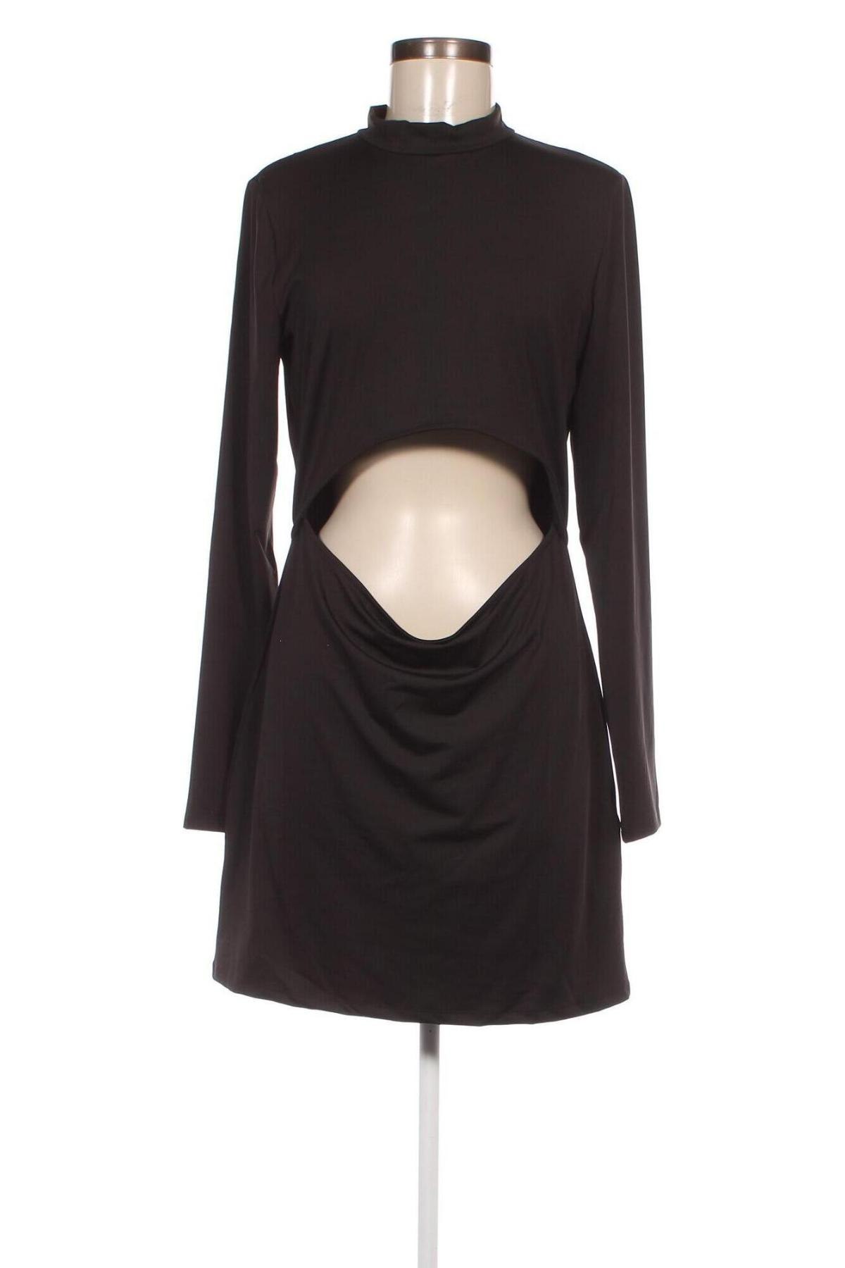 Kleid Monki, Größe L, Farbe Schwarz, Preis 4,55 €