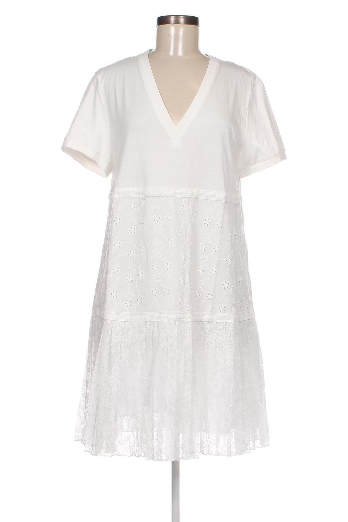 Kleid TWINSET, Größe M, Farbe Weiß, Preis 102,32 €