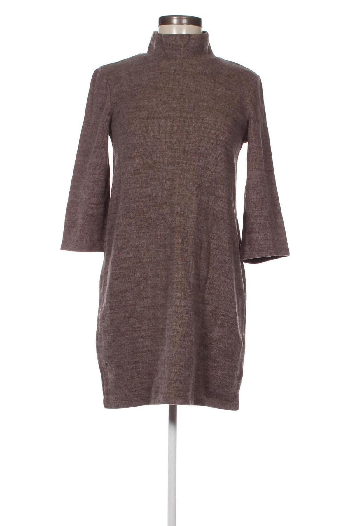 Kleid Zara, Größe S, Farbe Beige, Preis 6,01 €