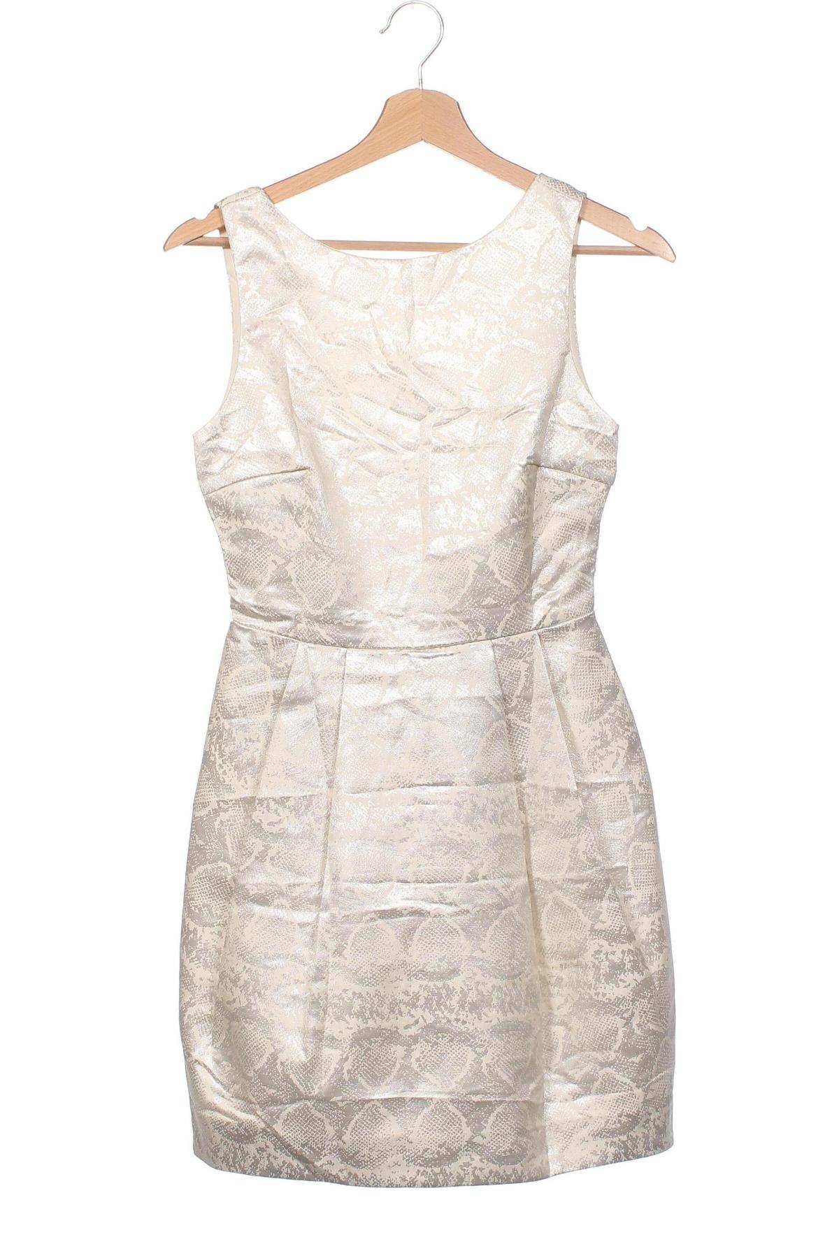 Kleid Zara Trafaluc, Größe XS, Farbe Beige, Preis 16,70 €