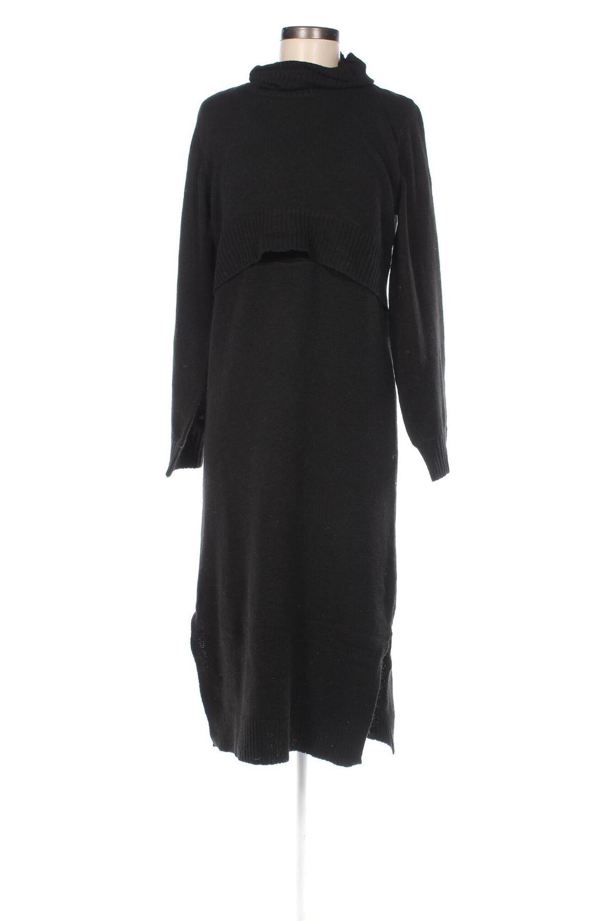 Kleid für Schwangere Mamalicious, Größe L, Farbe Schwarz, Preis 8,41 €