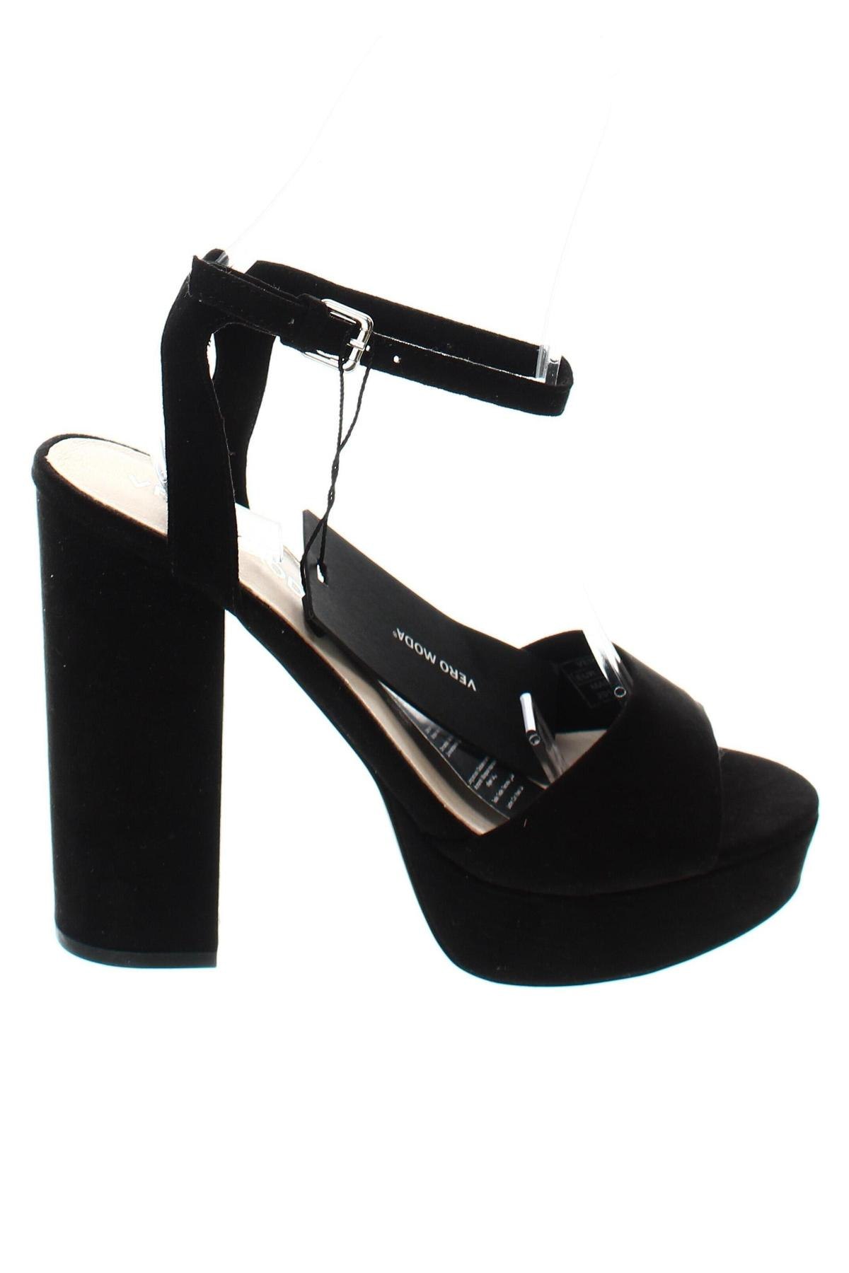 Sandalen Vero Moda, Größe 38, Farbe Schwarz, Preis 25,06 €