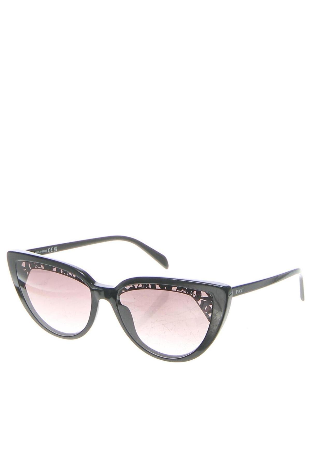 Слънчеви очила Emilio Pucci, Цвят Черен, Цена 175,45 лв.