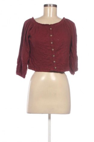 Damen Shirt Bershka, Größe S, Farbe Rot, Preis 3,99 €