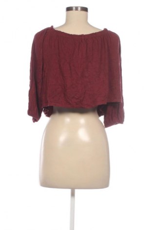 Damen Shirt Bershka, Größe S, Farbe Rot, Preis 3,99 €