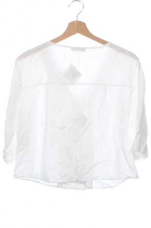 Bluză de femei Bershka, Mărime XS, Culoare Alb, Preț 13,99 Lei