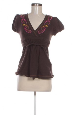 Damen Shirt Colours Of The World, Größe M, Farbe Braun, Preis € 3,99